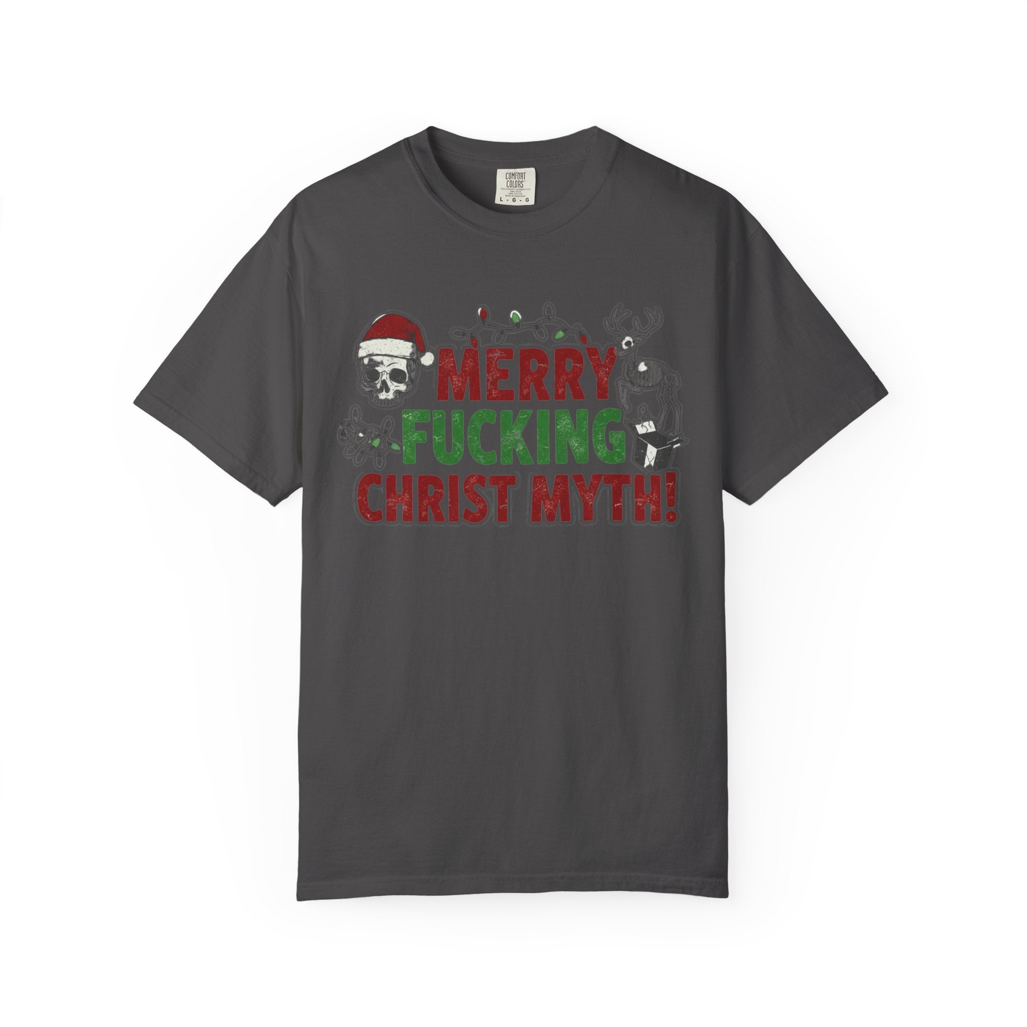 "MF Christ Myth" Unisex Garment-Dyed T-shirt