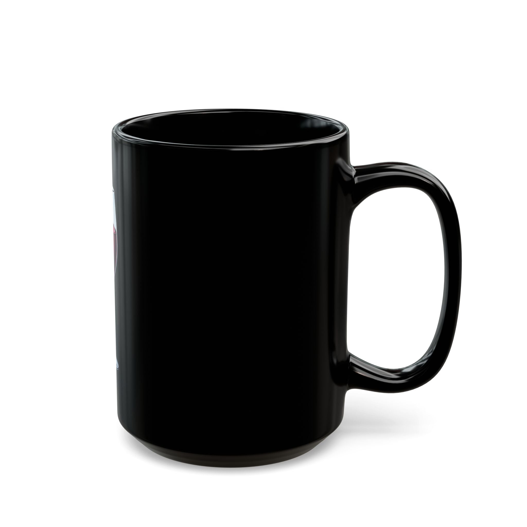 "Wine Expert" Black Ceramic Mug — Graphic