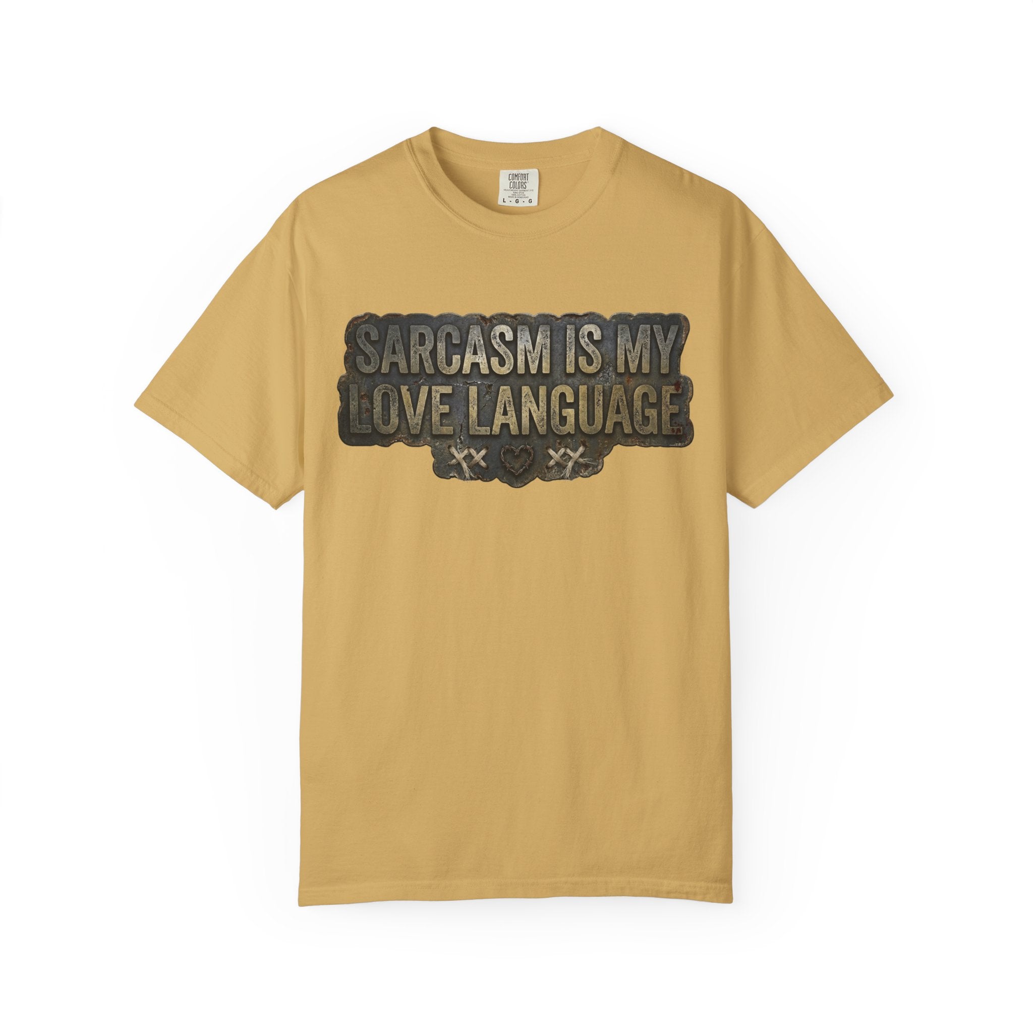 Fluent in Sarcasm | Garment-Dyed Tee — AttitudeShirts
