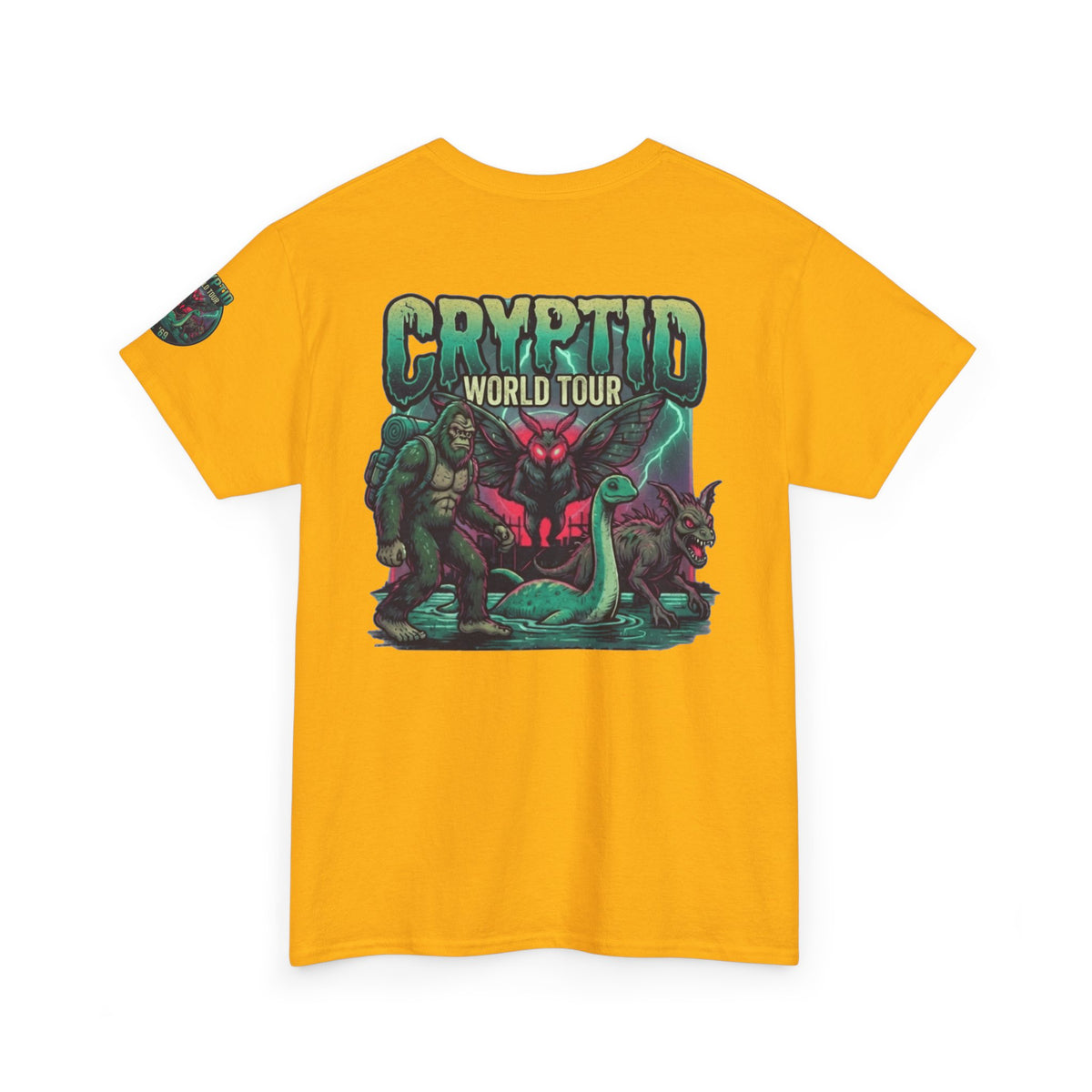 "Puzizia (Global-Cryptid Mashup) Cryptid World Tour" Premium Graphic Tee