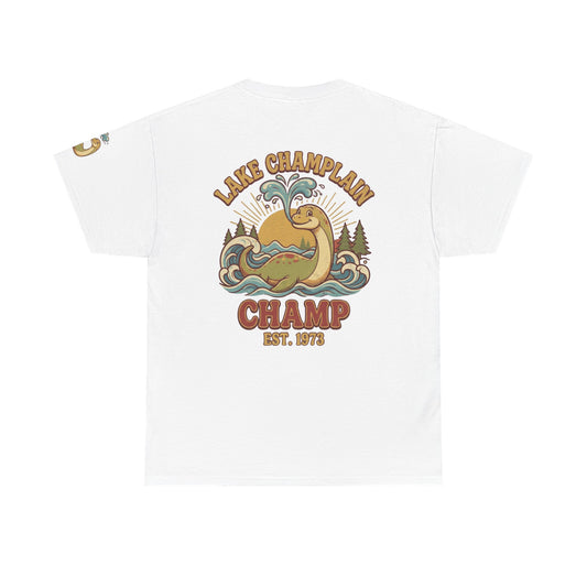 Color: White | Champ (Lake Champlain) Premium Graphic Tee