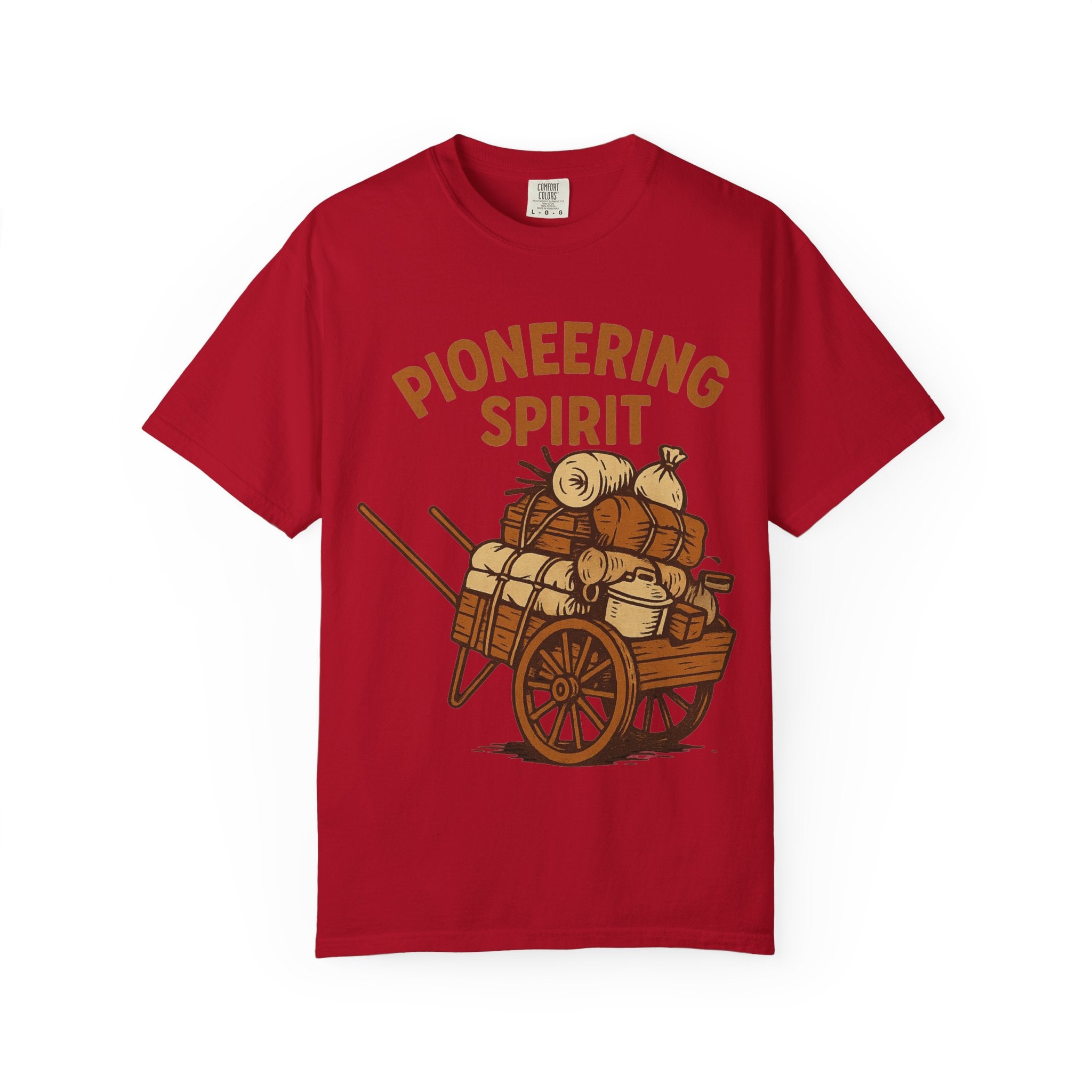 "Pioneering Spirit" Unisex Garment-Dyed T-shirt