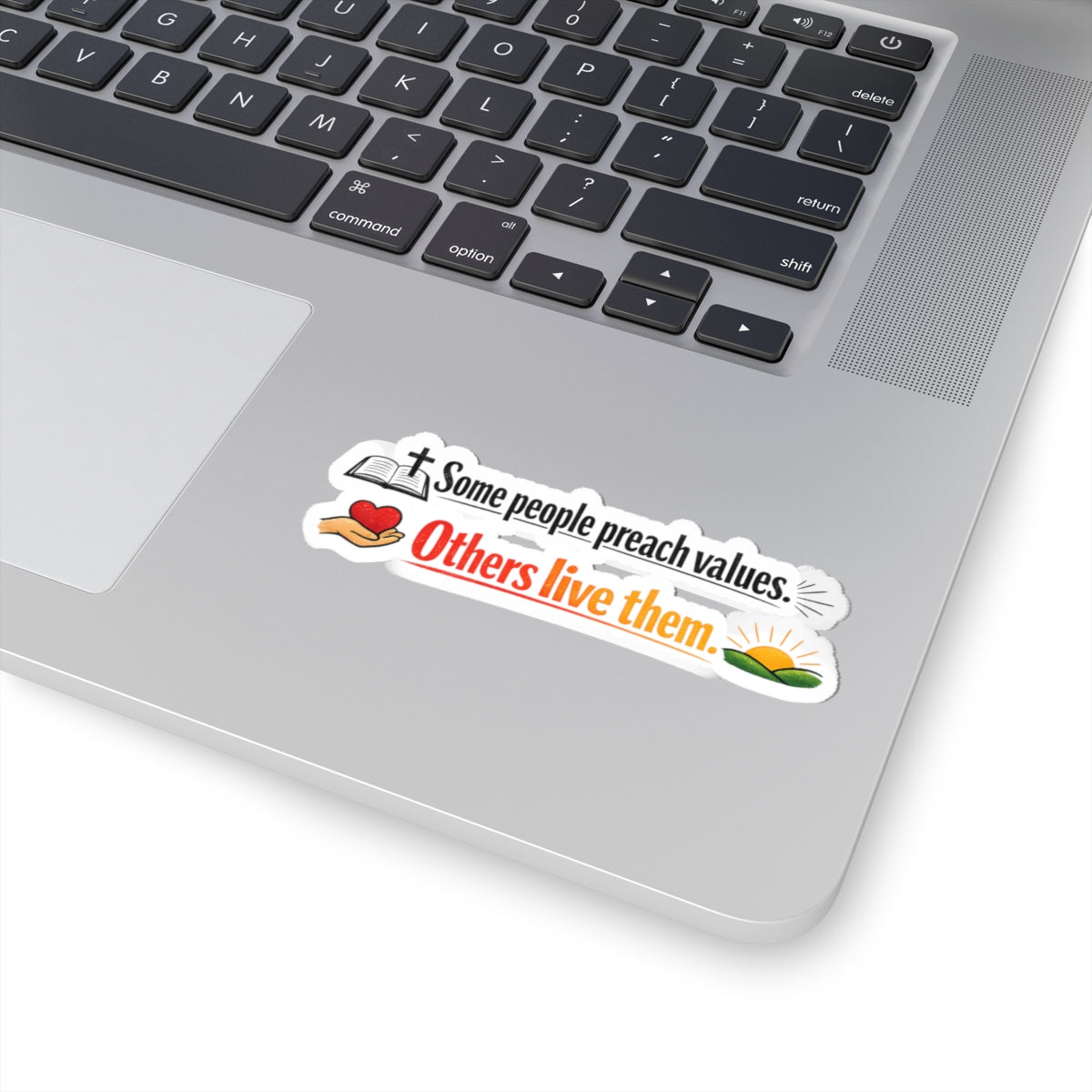 Actually Live It | Kiss-Cut Sticker — AttitudeShirts