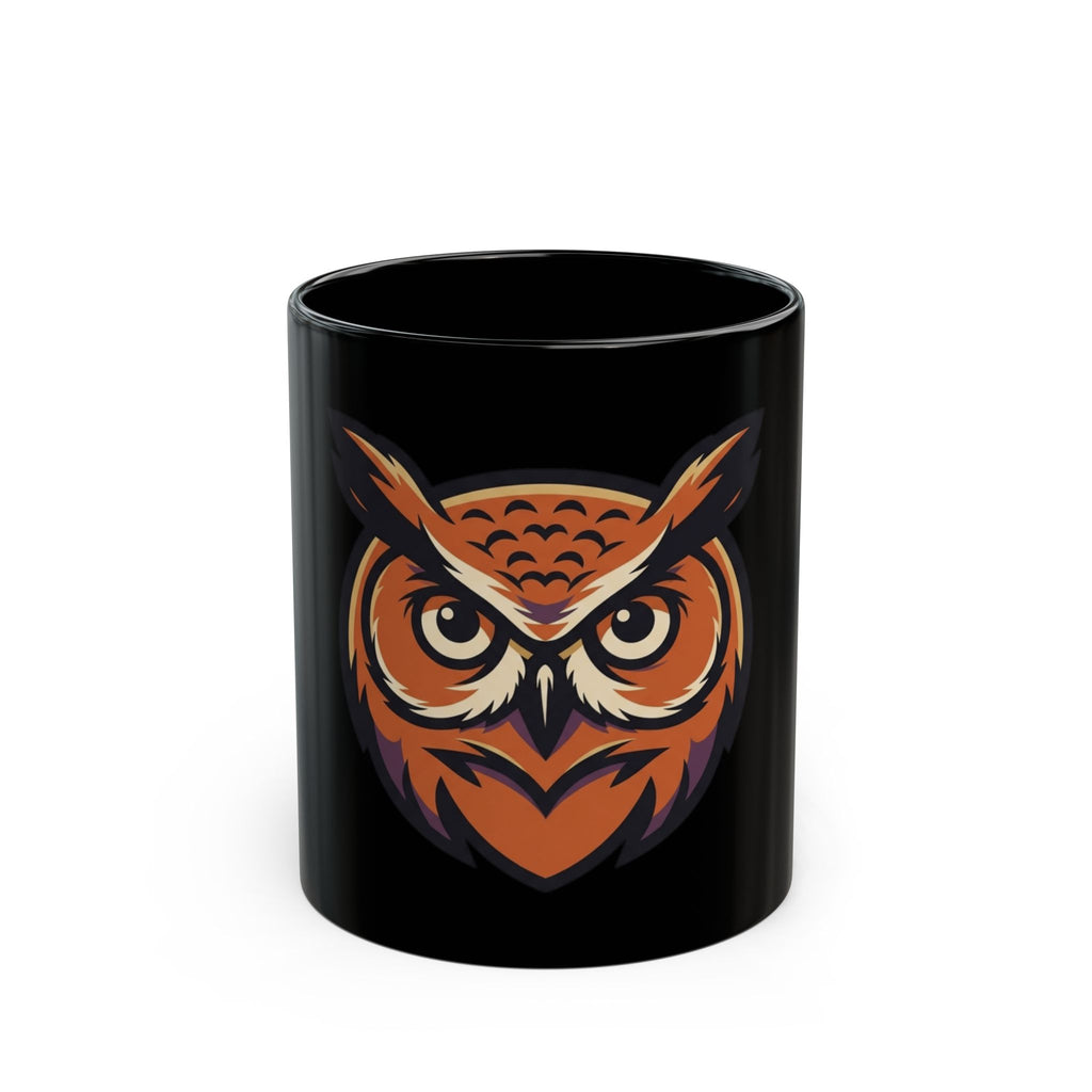 "October Legend" Black Ceramic Mug — Graphic