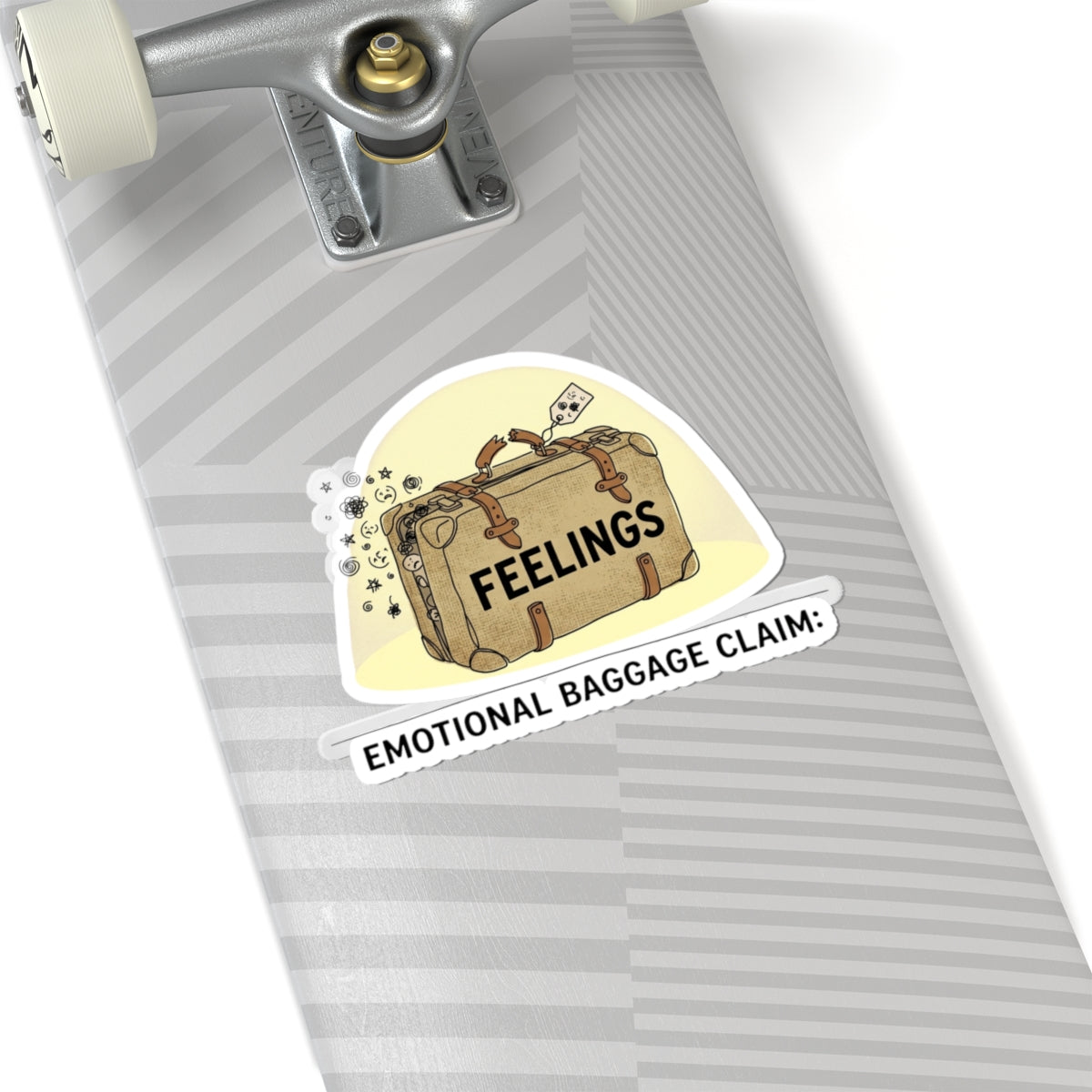 "Emotional Baggage Claim" Sticker