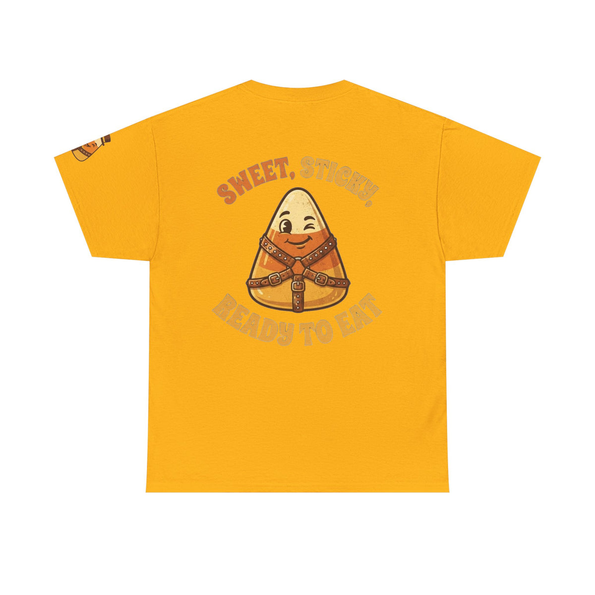 Color: Gold | Sweet Sticky Ready to Eat Premium Graphic Tee