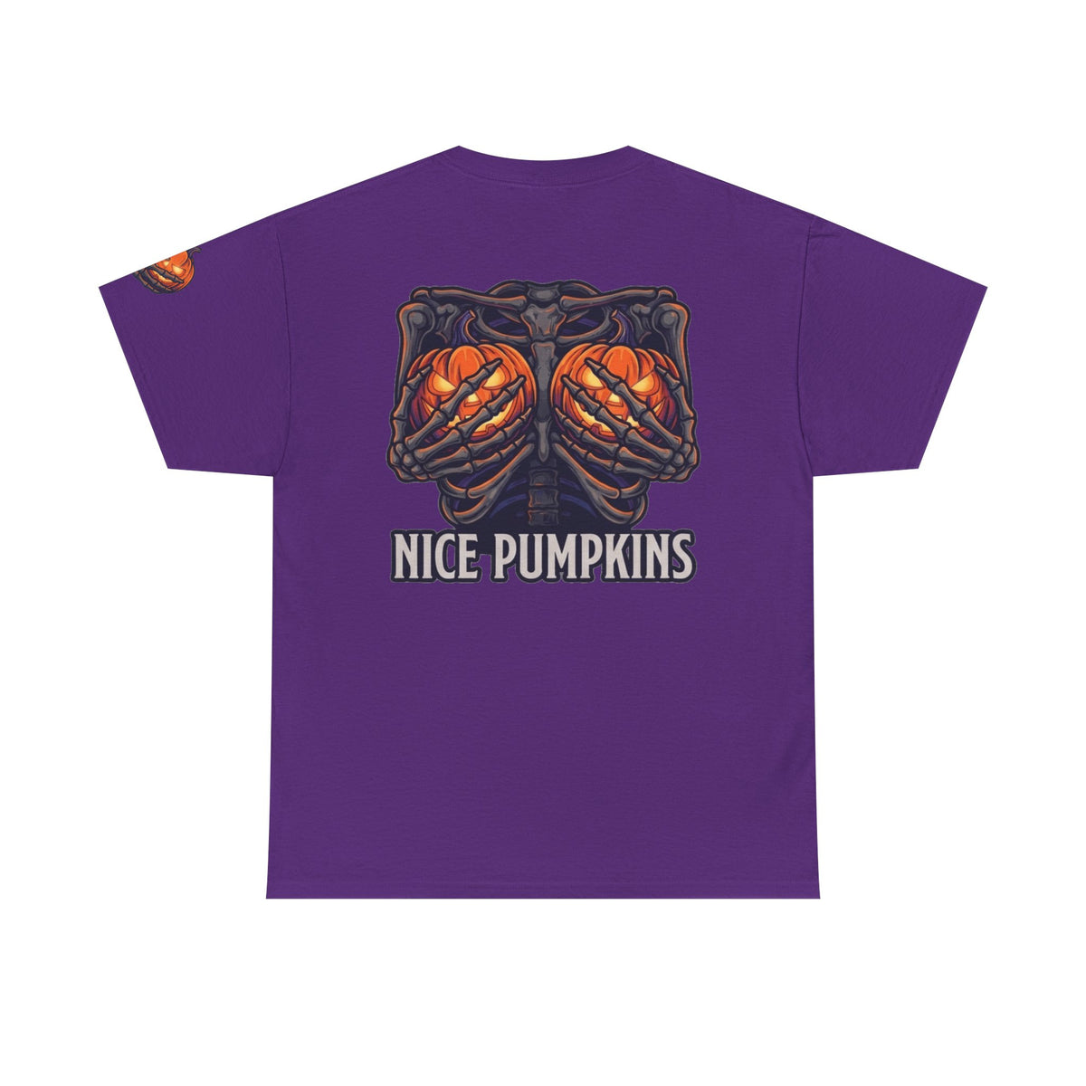 Color: Purple | Nice Pumpkins Premium Graphic Tee