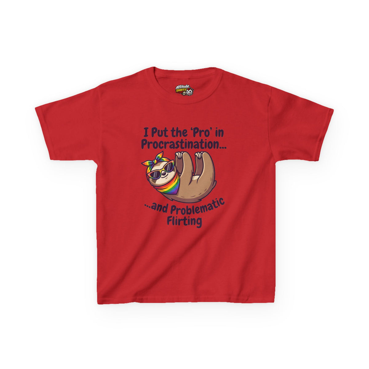 Pro in Problematic Flirting Kids Tee