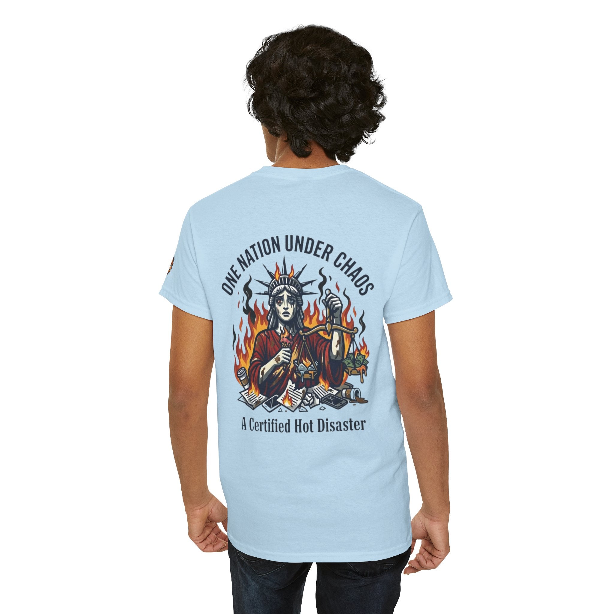 "One Nation Under Chaos" Premium Graphic Tee
