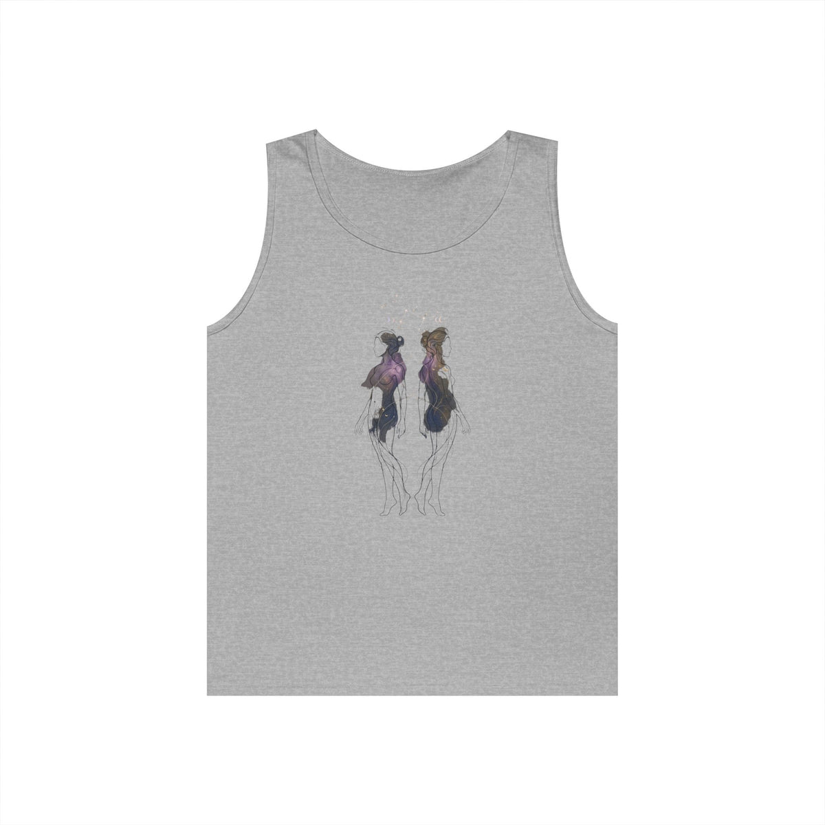 "Gemini The Celestial Twins" Tank Top