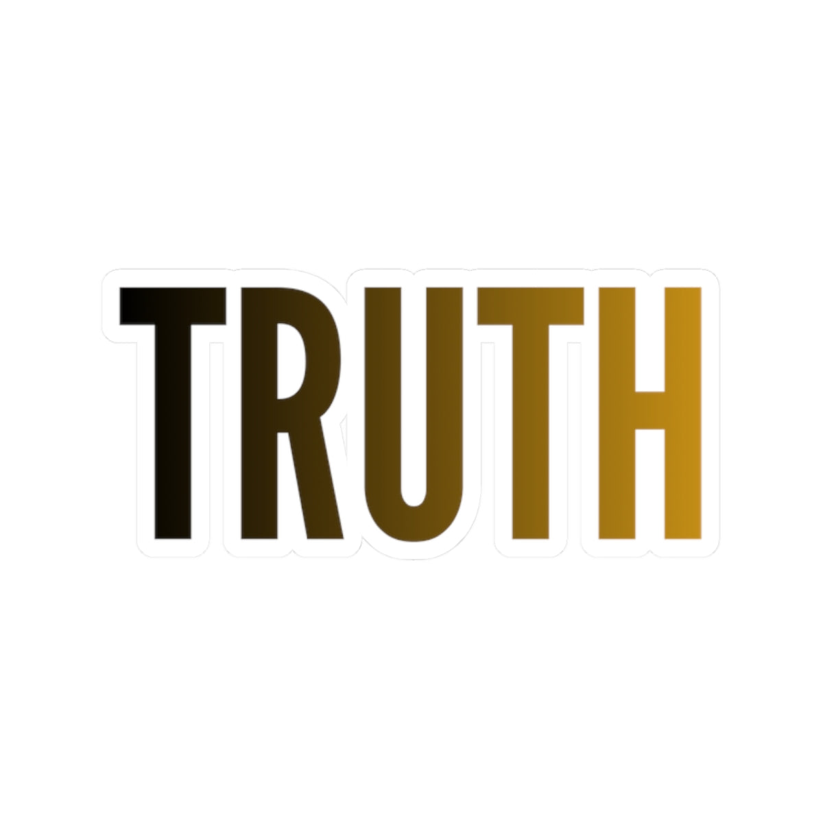 "Trump Honest Truth" Sticker