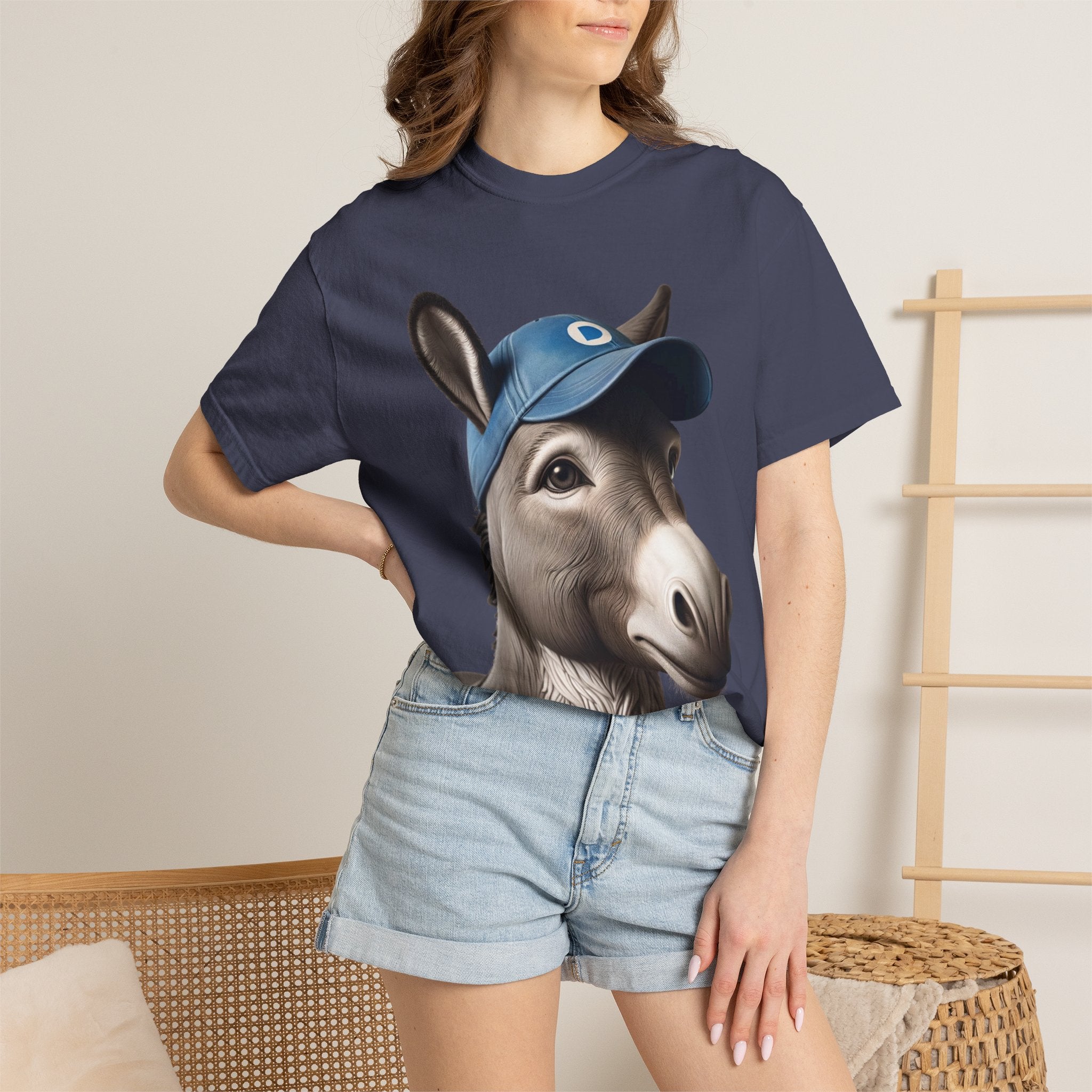 "The Party Animal (Blue Cap Edition)" Unisex Garment-Dyed T-shirt