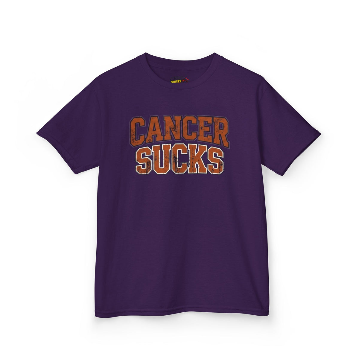 Color: Purple | Cancer Sucks Kids Tee
