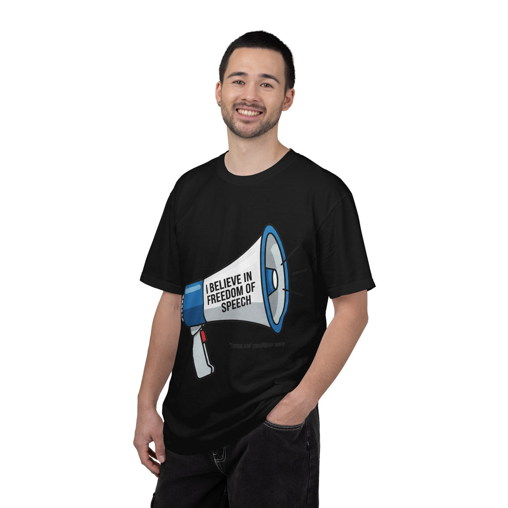 "Freedom of Speech" Unisex Garment-Dyed T-shirt