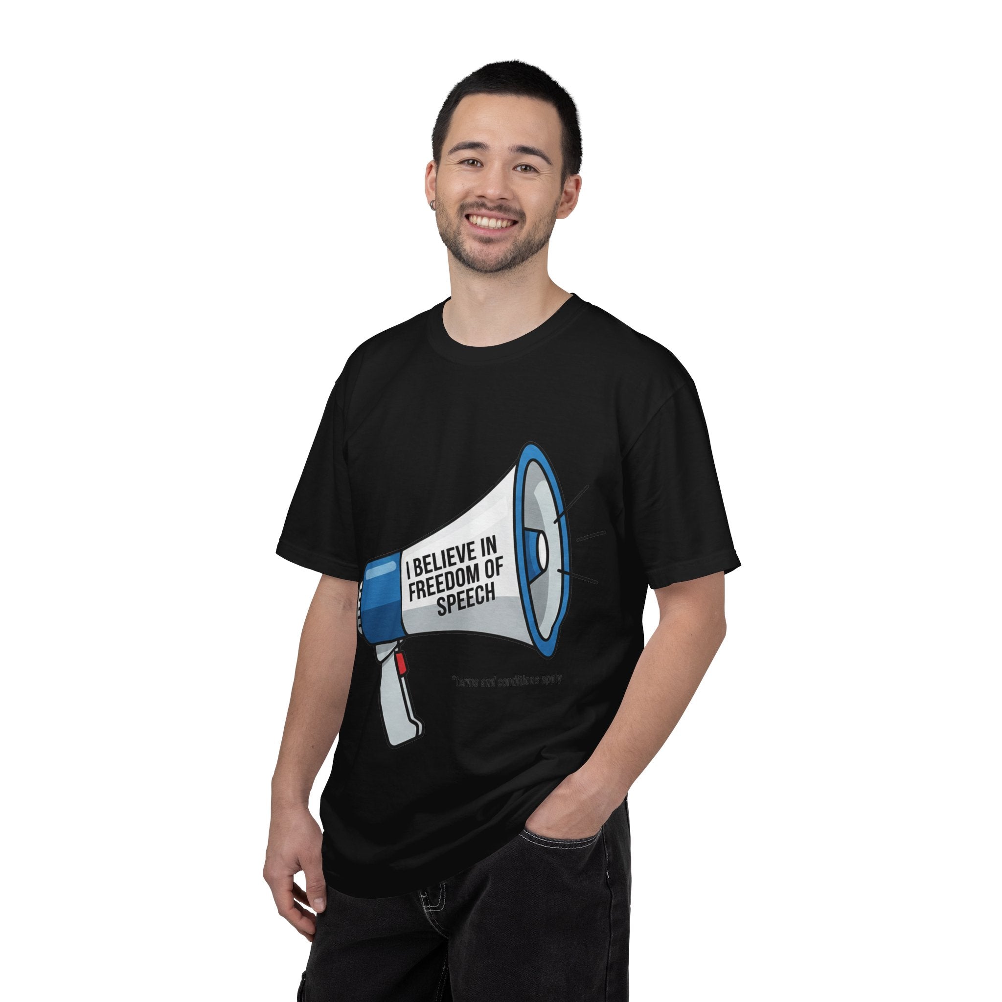 "Freedom of Speech" Unisex Garment-Dyed T-shirt