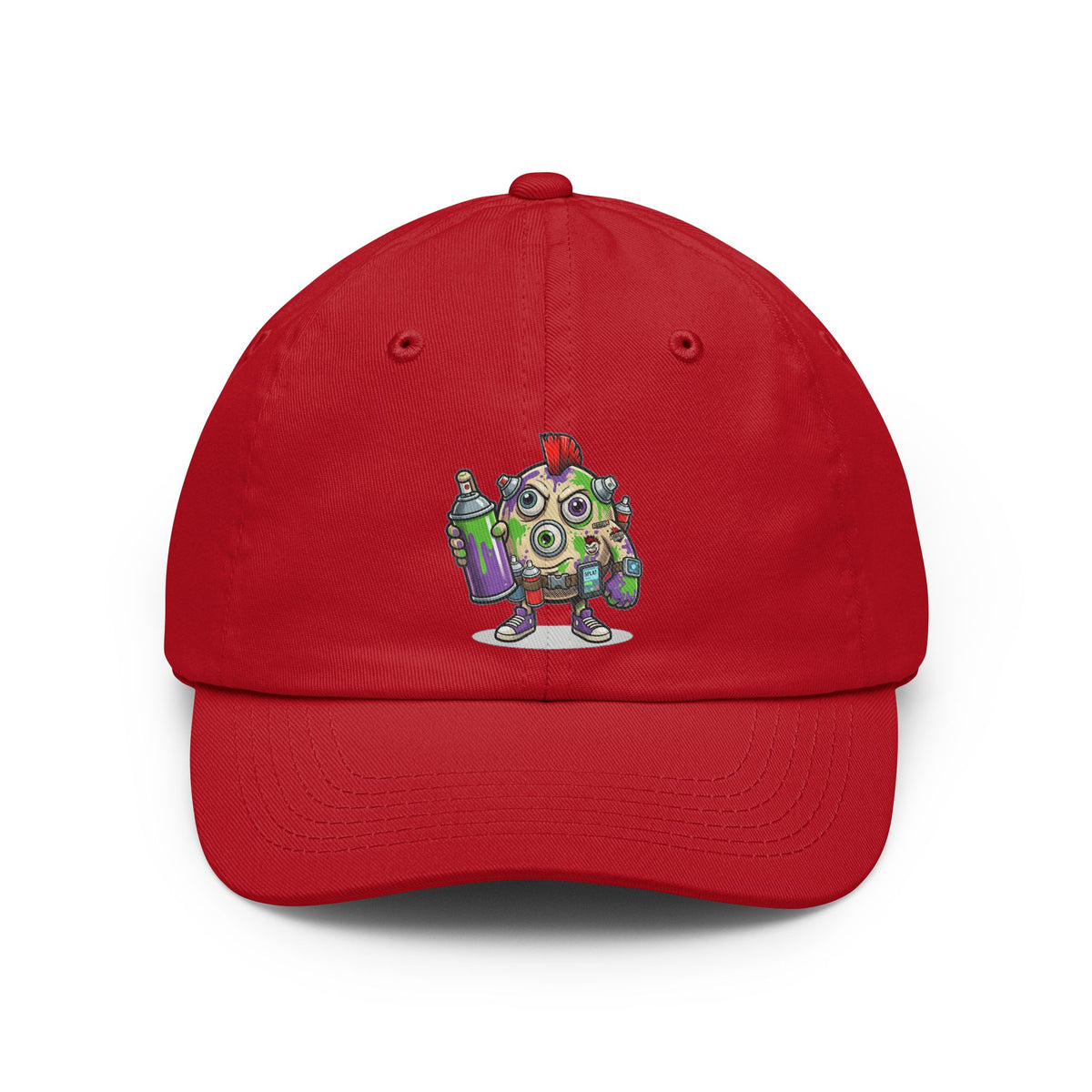 Color: Red | Graffiti Dad Hat