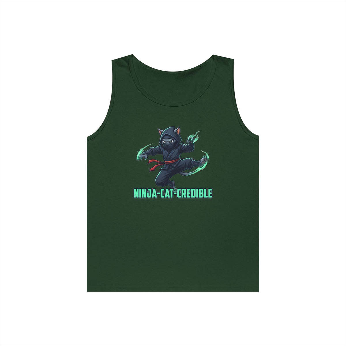 "Ninja Cat Credible" Tank Top