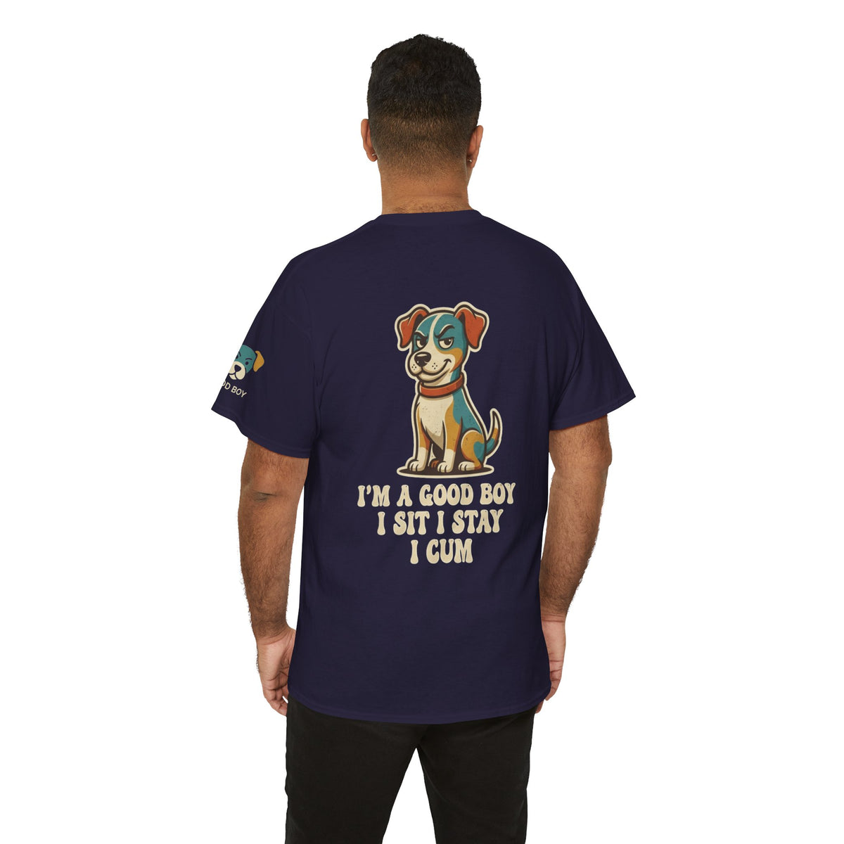 Color: Blackberry | I'm A Good Boy Premium Graphic Tee