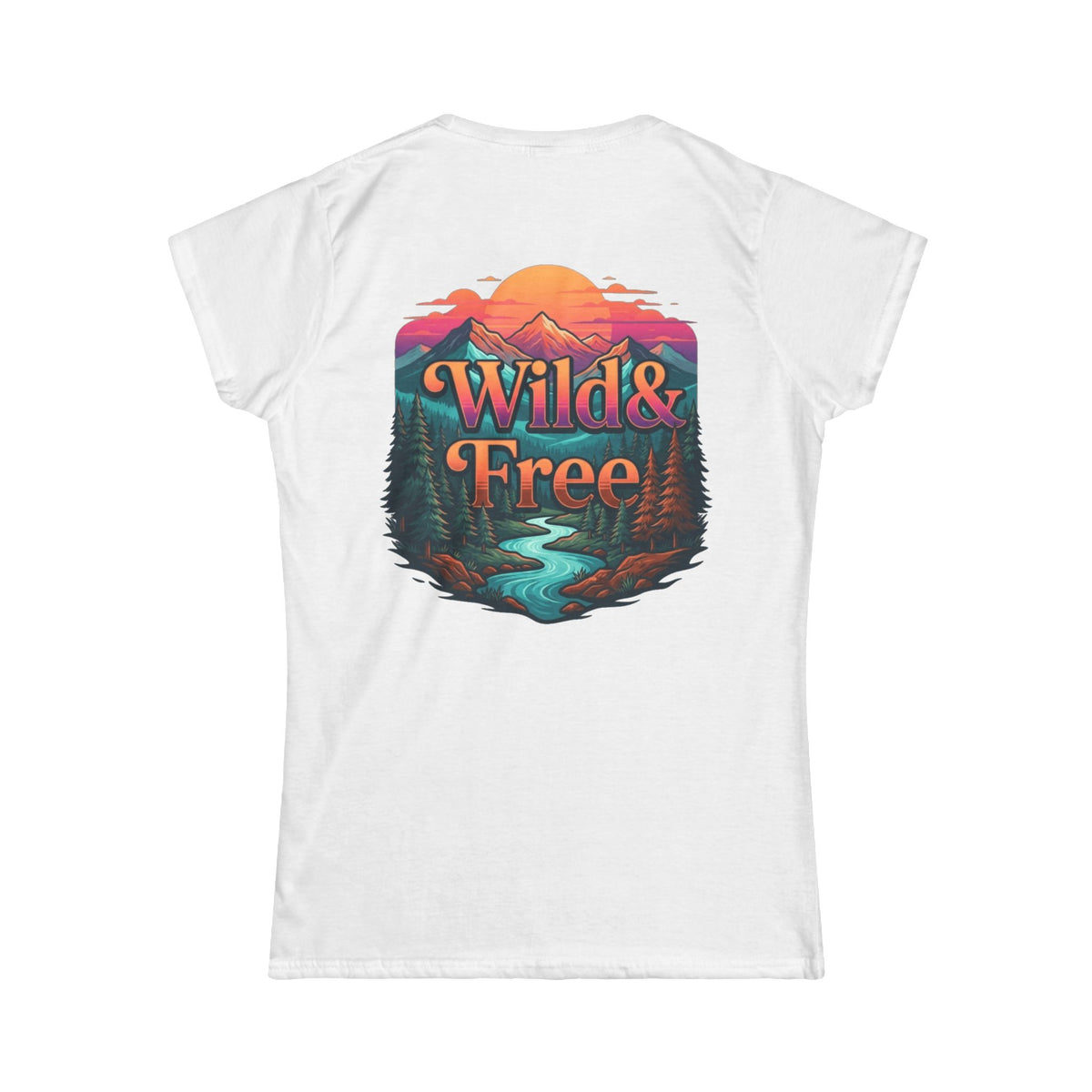 Color: White | Wild & Free Women's Tee