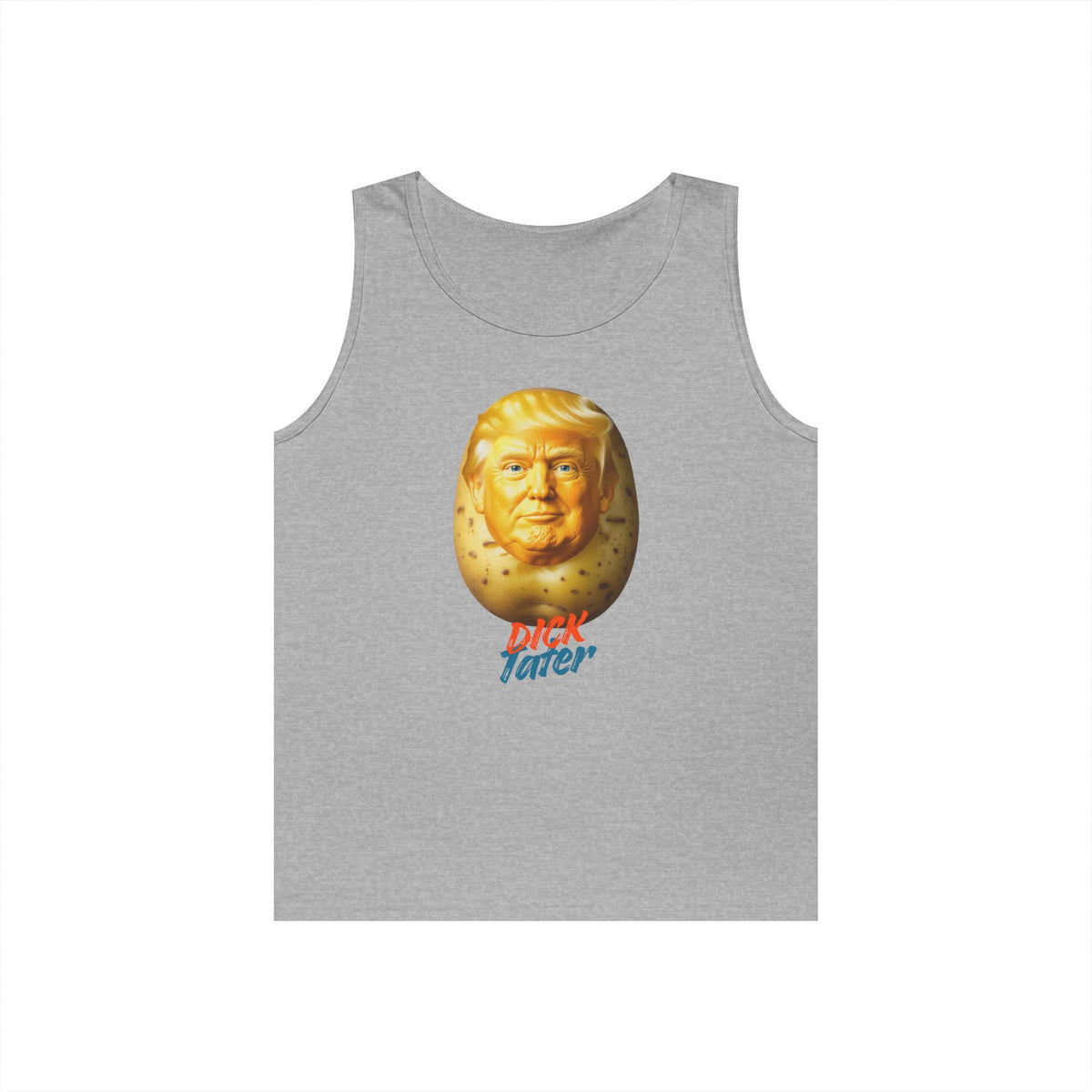 Color: Sport Grey | Dick Tater Tank Top