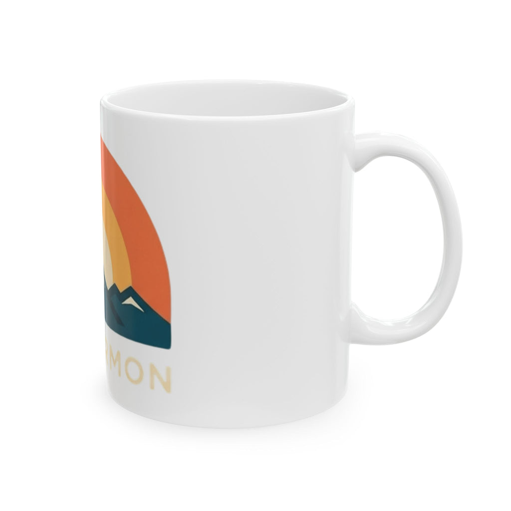 "Ex Mormon" White Ceramic Mug — Graphic