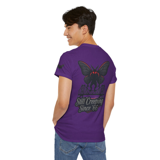 Color: Purple | Mothman (West Virginia, USA) Premium Graphic Tee