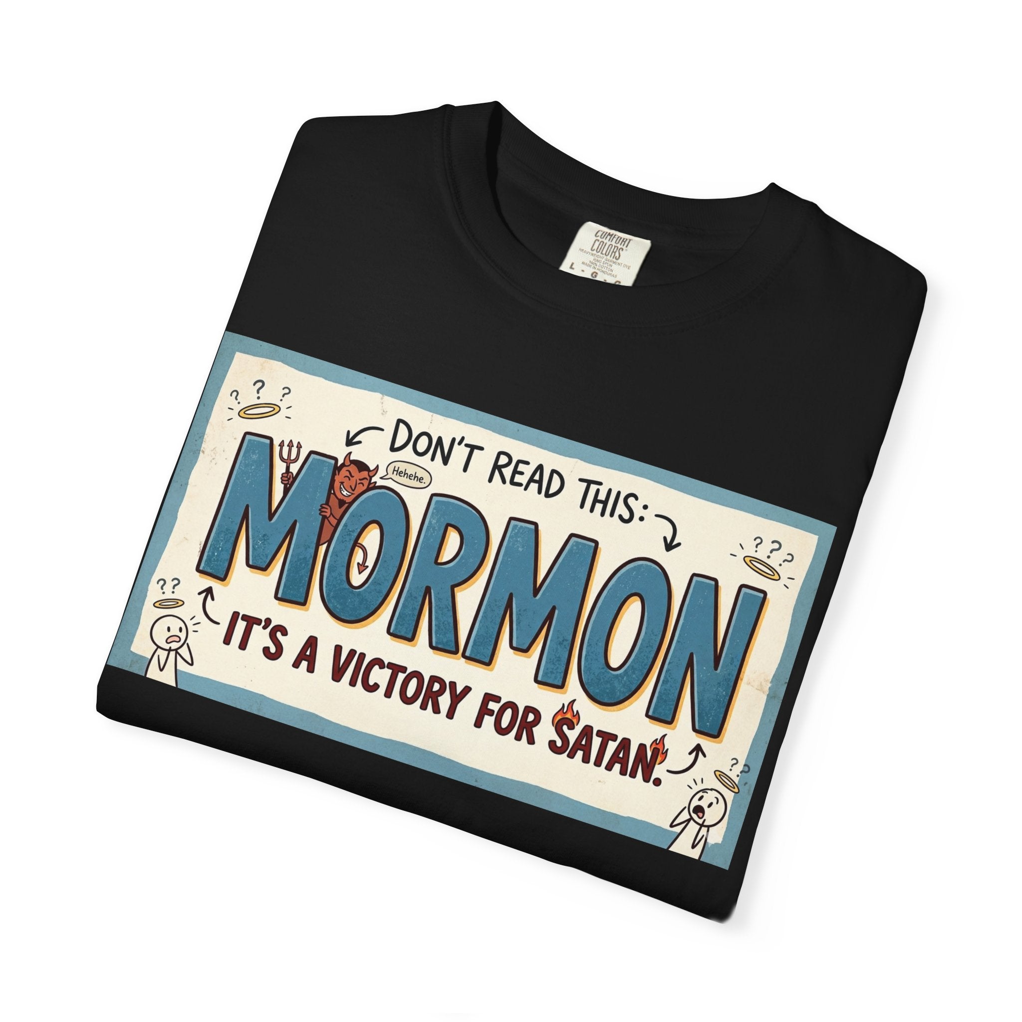 Devil's Dictionary: Mormon Edition | Garment-Dyed Tee — AttitudeShirts
