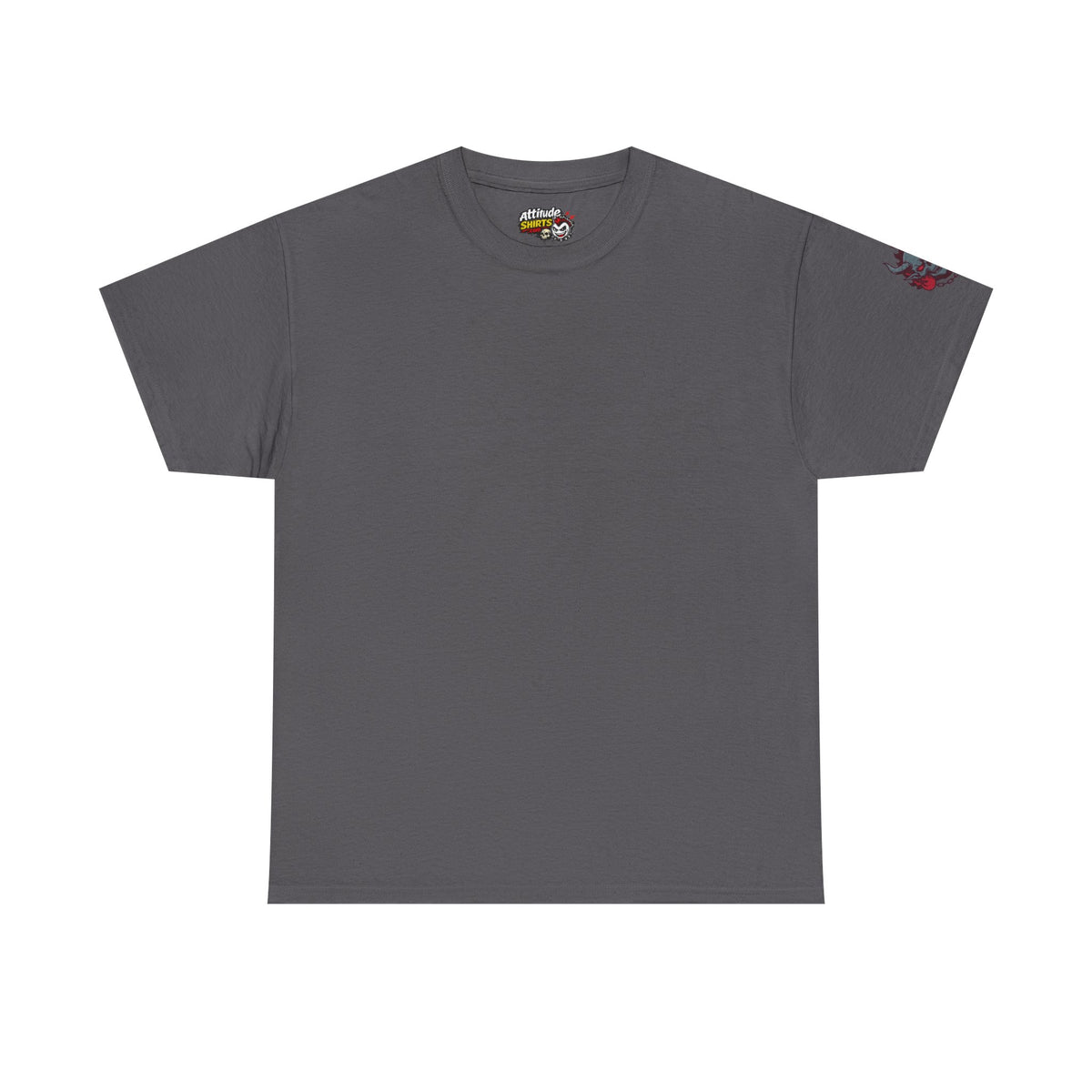 Color: Charcoal | Damned Premium Graphic Tee