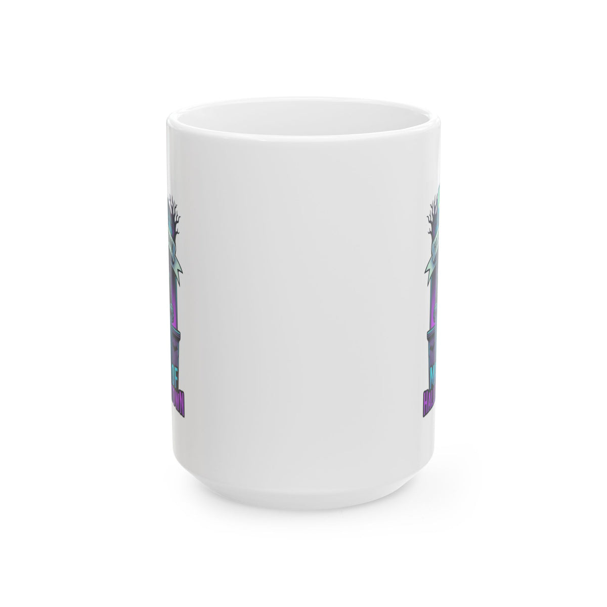 "Mayor Of Halloweentown" White Ceramic Mug