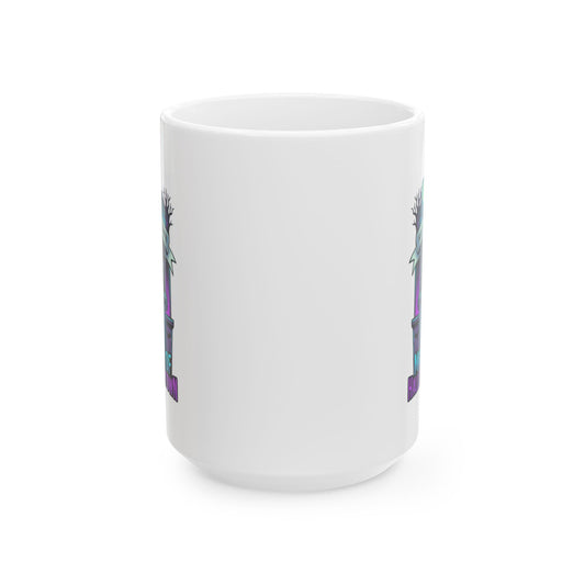 "Mayor Of Halloweentown" White Ceramic Mug