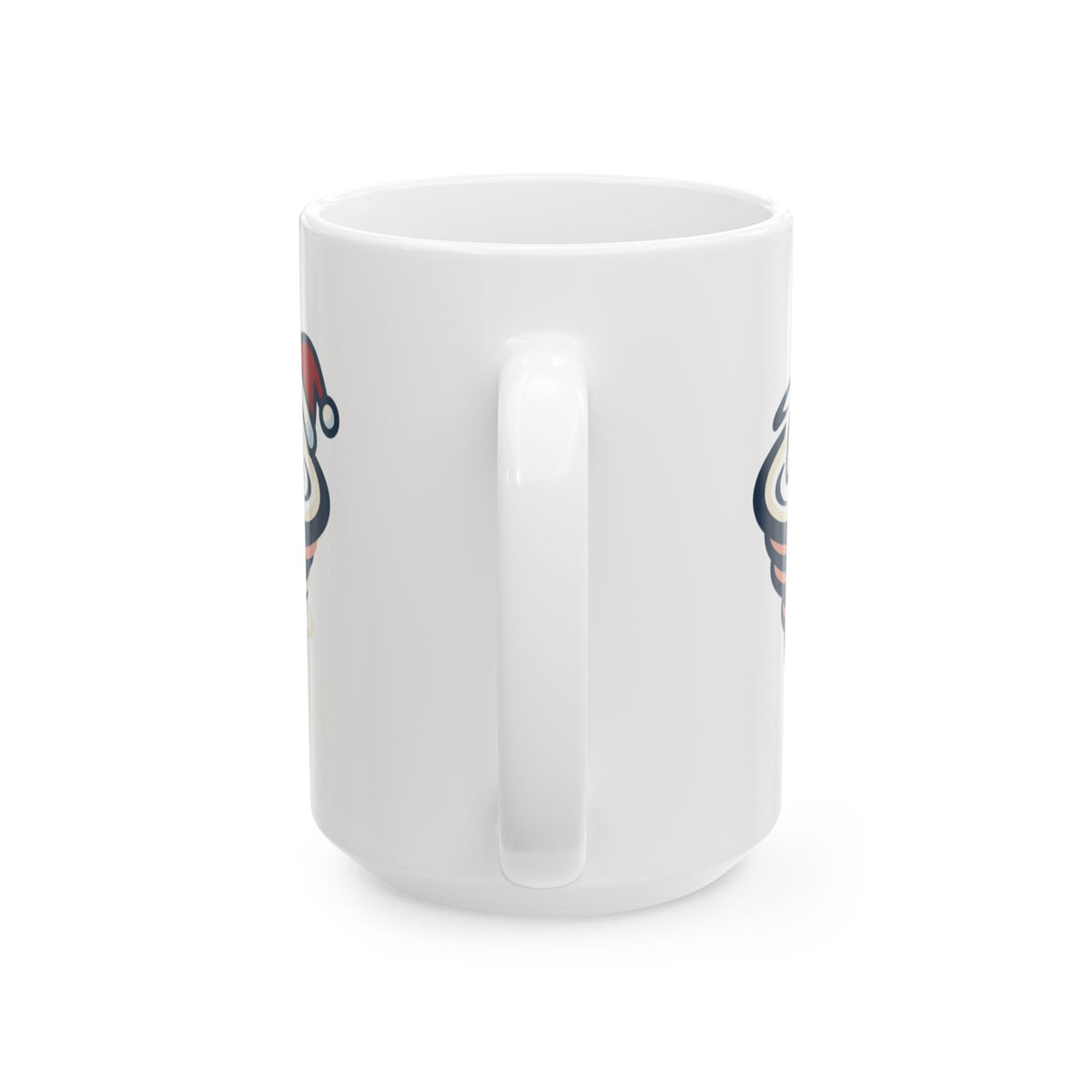 "Mystery On 34th Street" White Ceramic Mug — Graphic