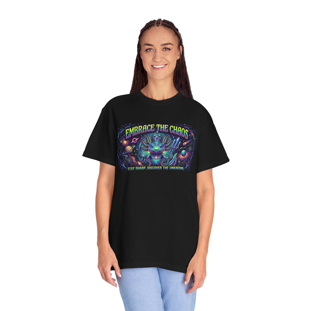 "Embrace the Chaos" Unisex Garment-Dyed Tee