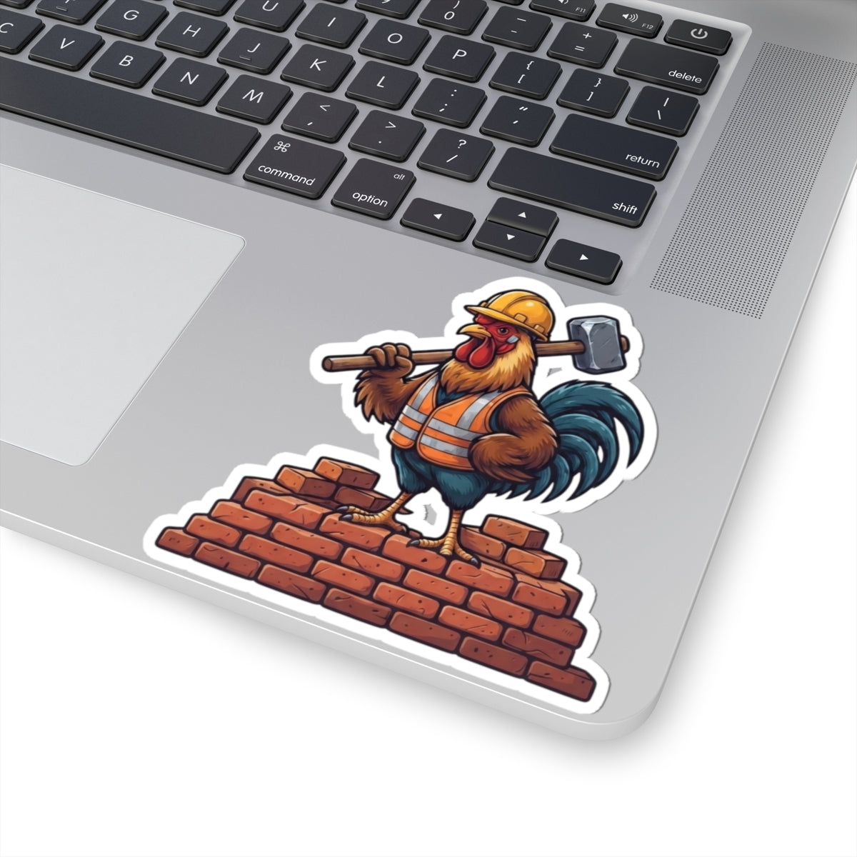 "Biggest Erection in Town" Sticker