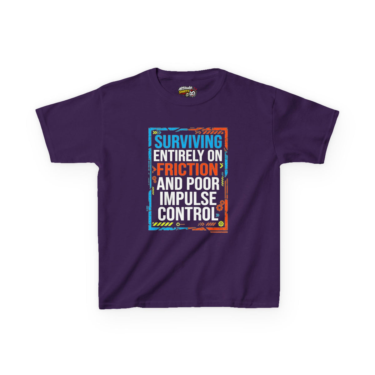 "Surviving On Friction" Kids Tee