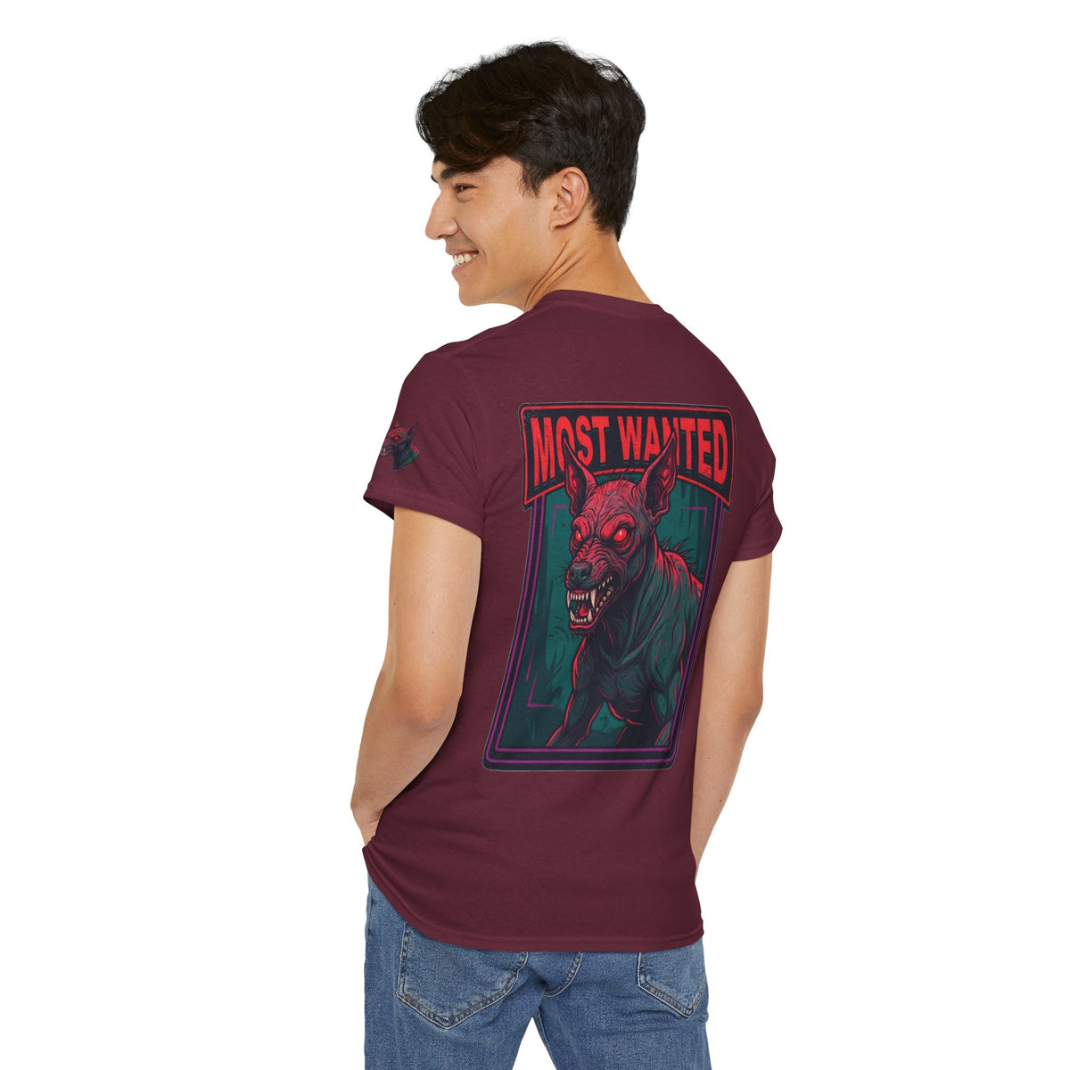 Color: Maroon | Chupacabra (Puerto Rico-Latin America) Premium Graphic Tee
