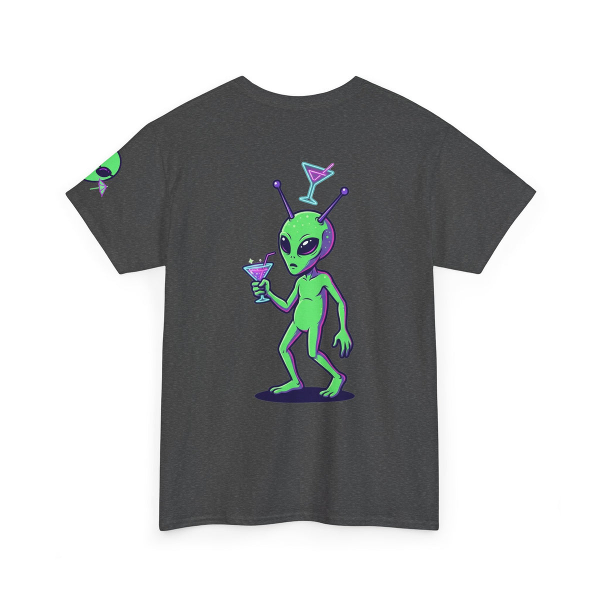 Drunk Alien Premium Graphic Tee