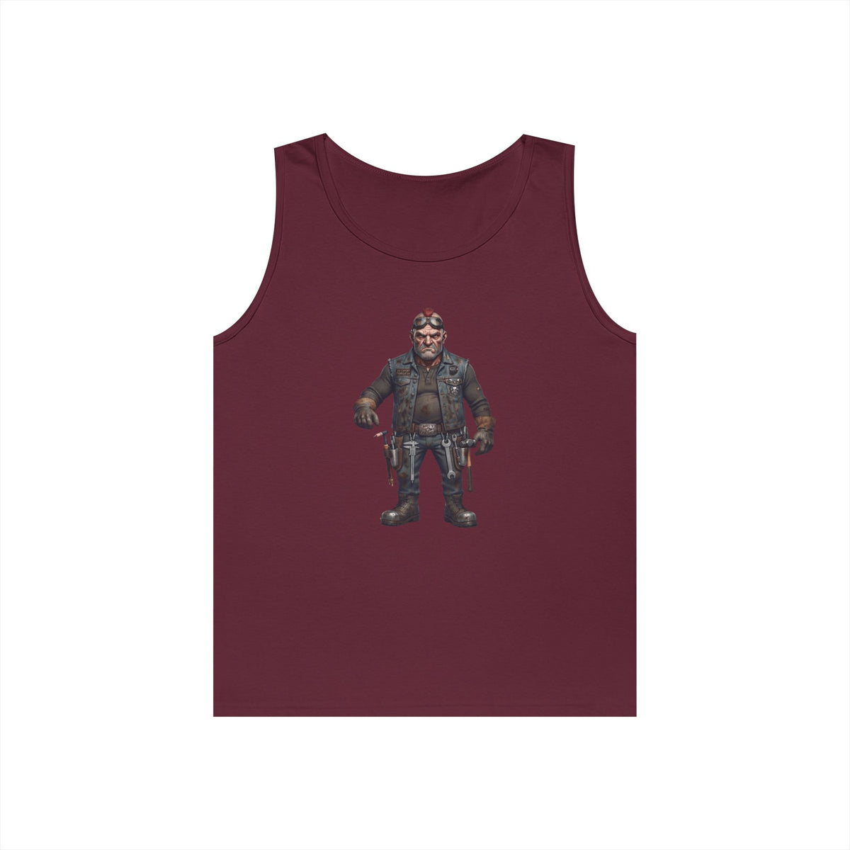 Color: Maroon | Axel Tank Top
