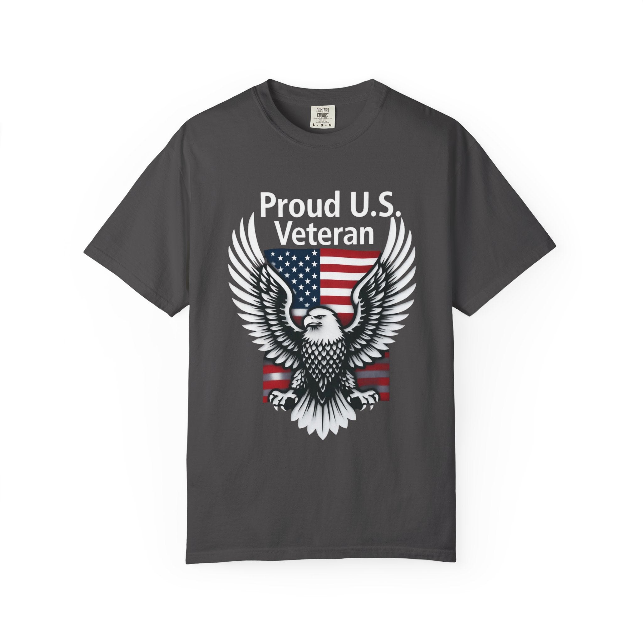 "Proud Veteran" Unisex Garment-Dyed T-shirt