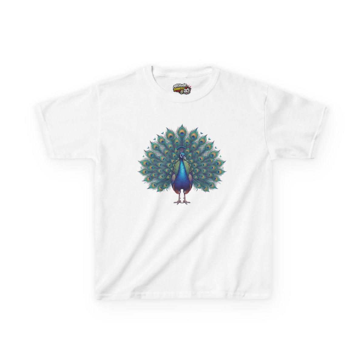 "Hippy Peacock" Kids Tee