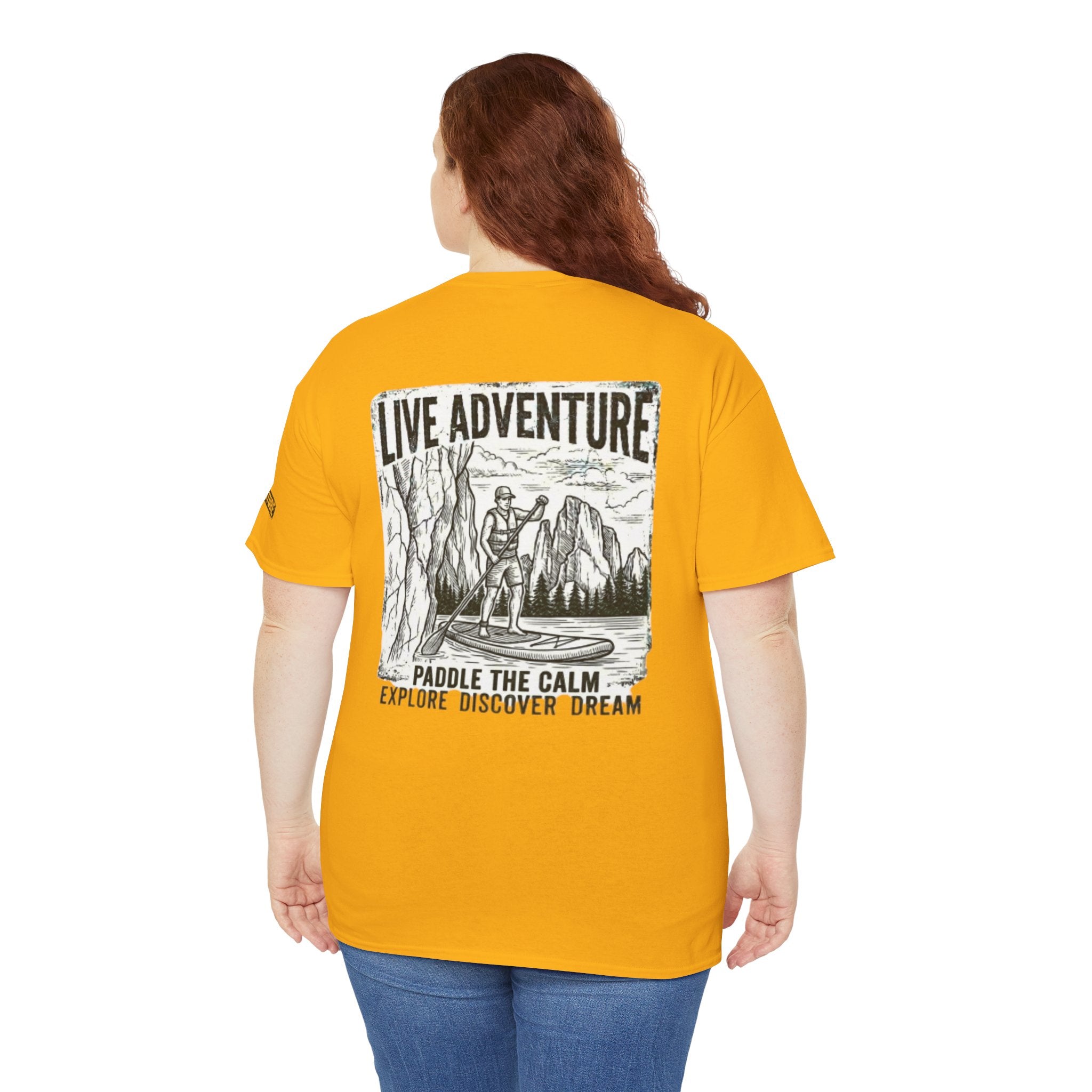 "Live Adventure - Paddle Board" Premium Graphic Tee