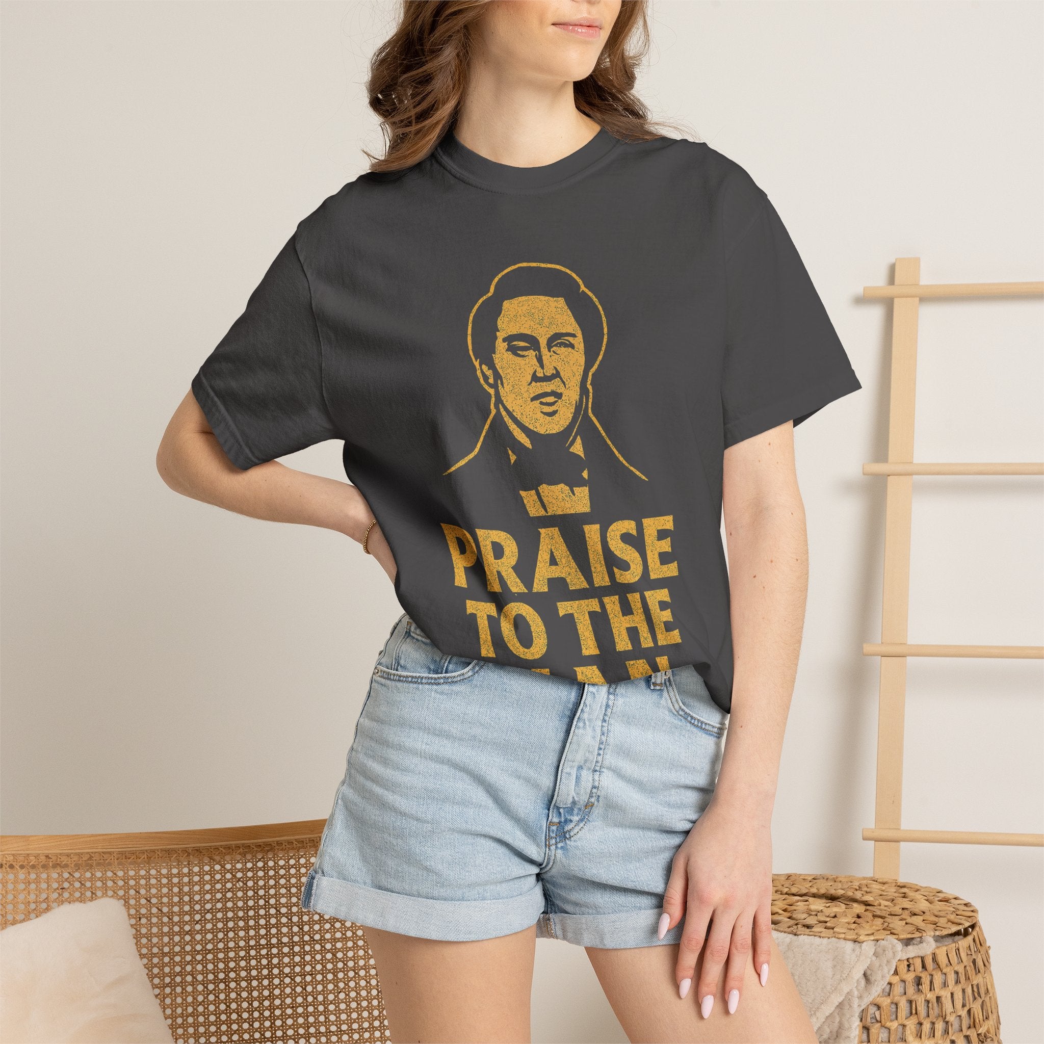 "Praise to the Man" Unisex Garment-Dyed T-shirt
