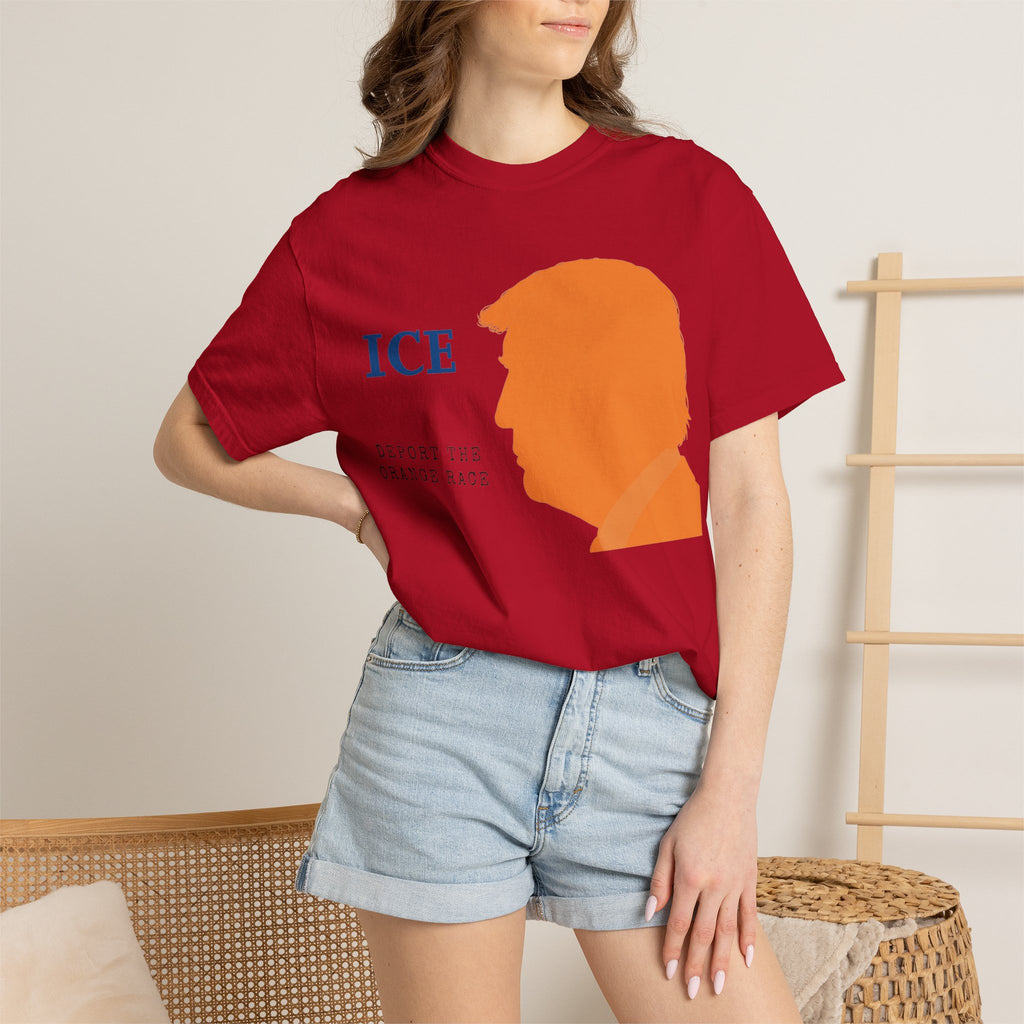 "Deport the Orange Race" Unisex Garment-Dyed T-shirt
