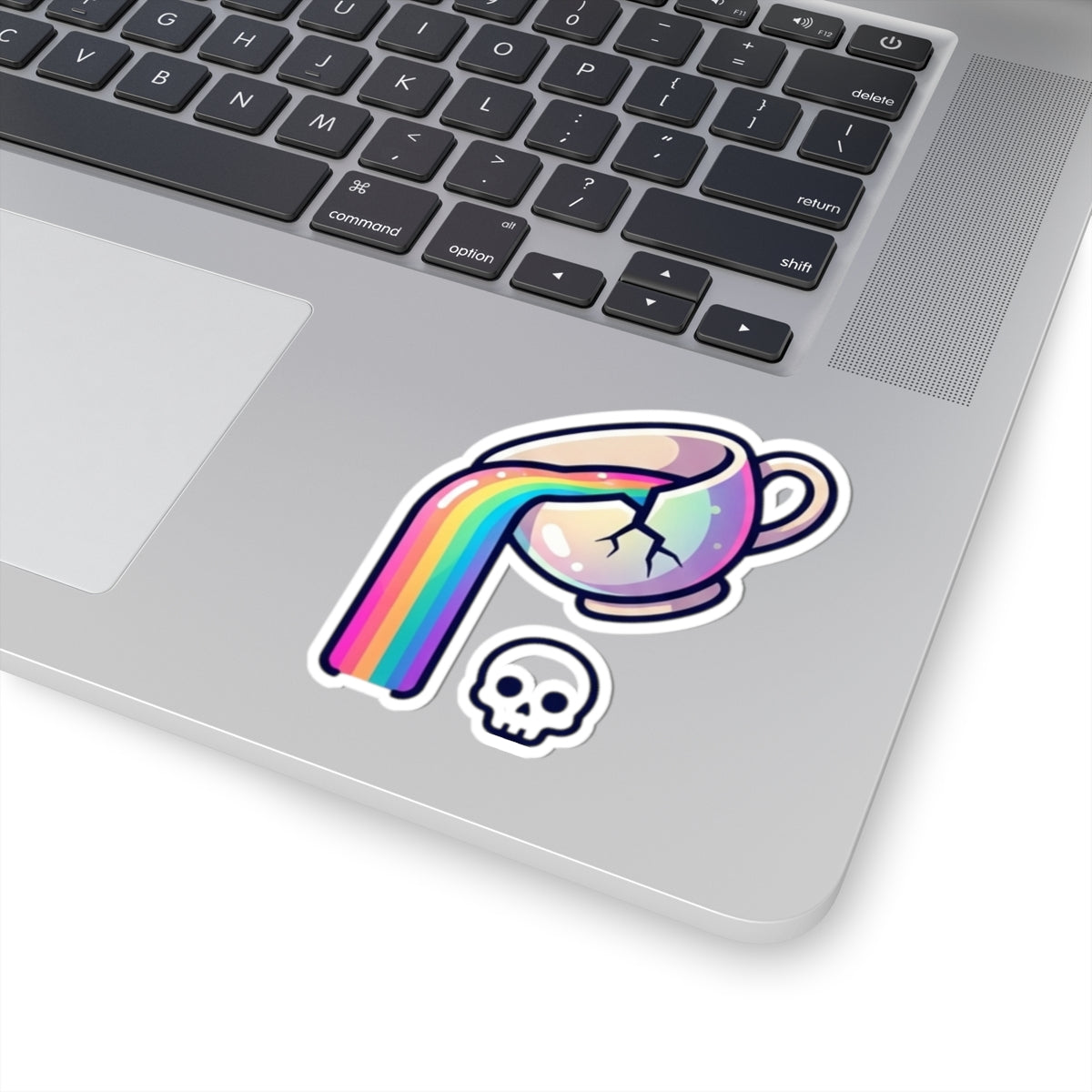 "Surviving on Caffeine Spite and Superior Aesthetics" Sticker
