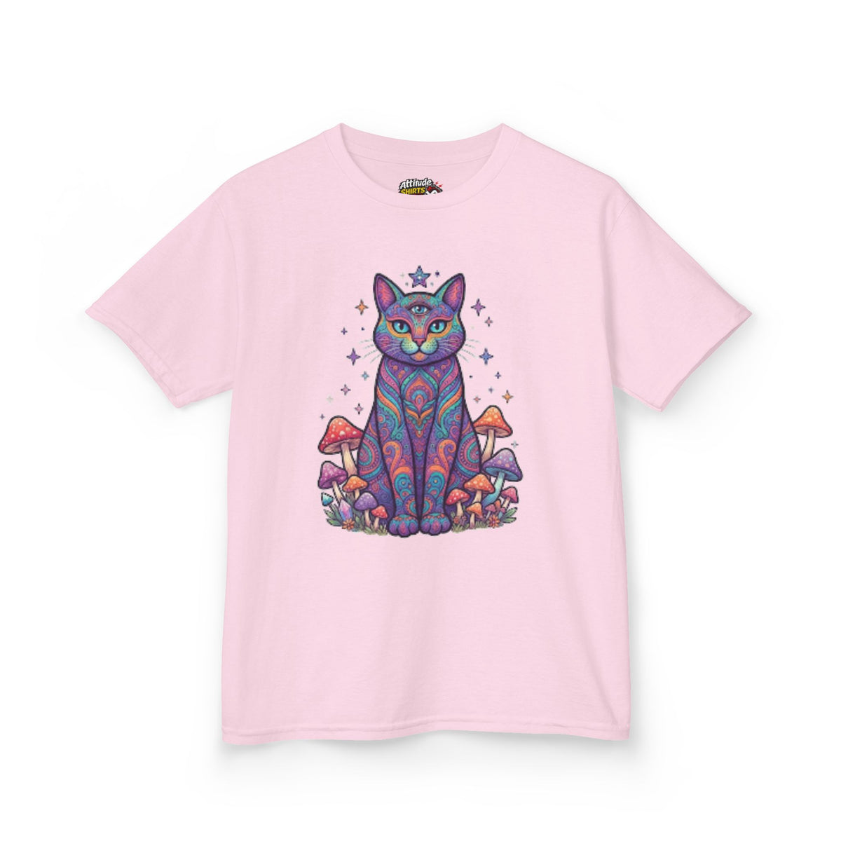 "Hippy Cat" Kids Tee