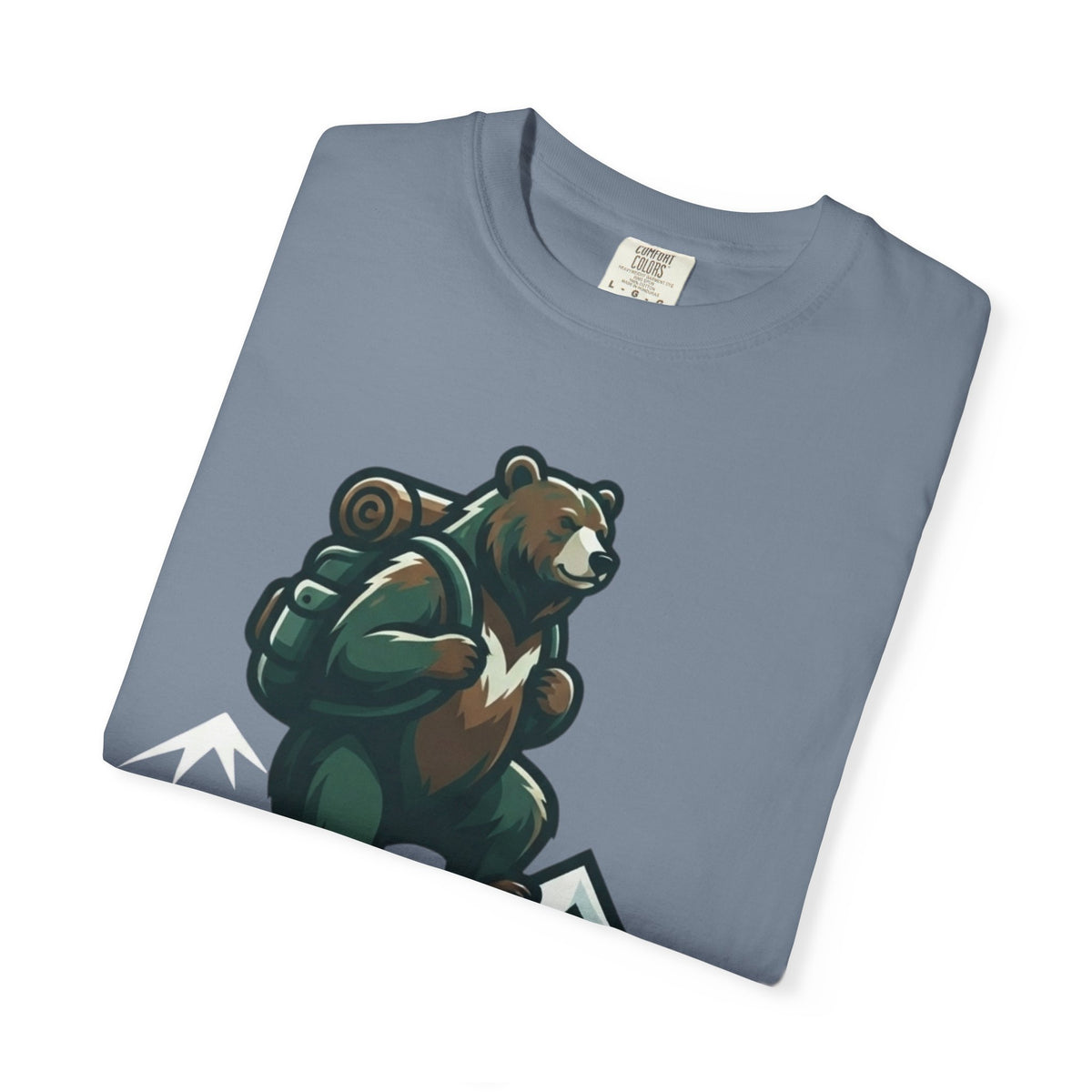 Bear Credible Unisex Garment-Dyed Tee