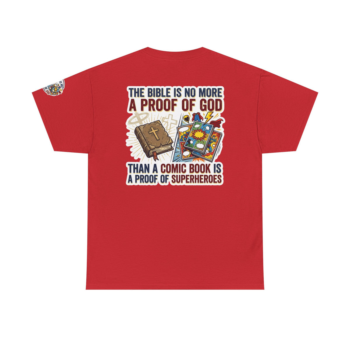 Color: Red | Bible Proof of Good Premium Graphic Tee