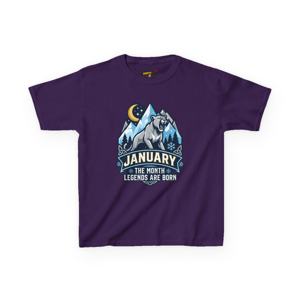 "January Legend" Kids Tee