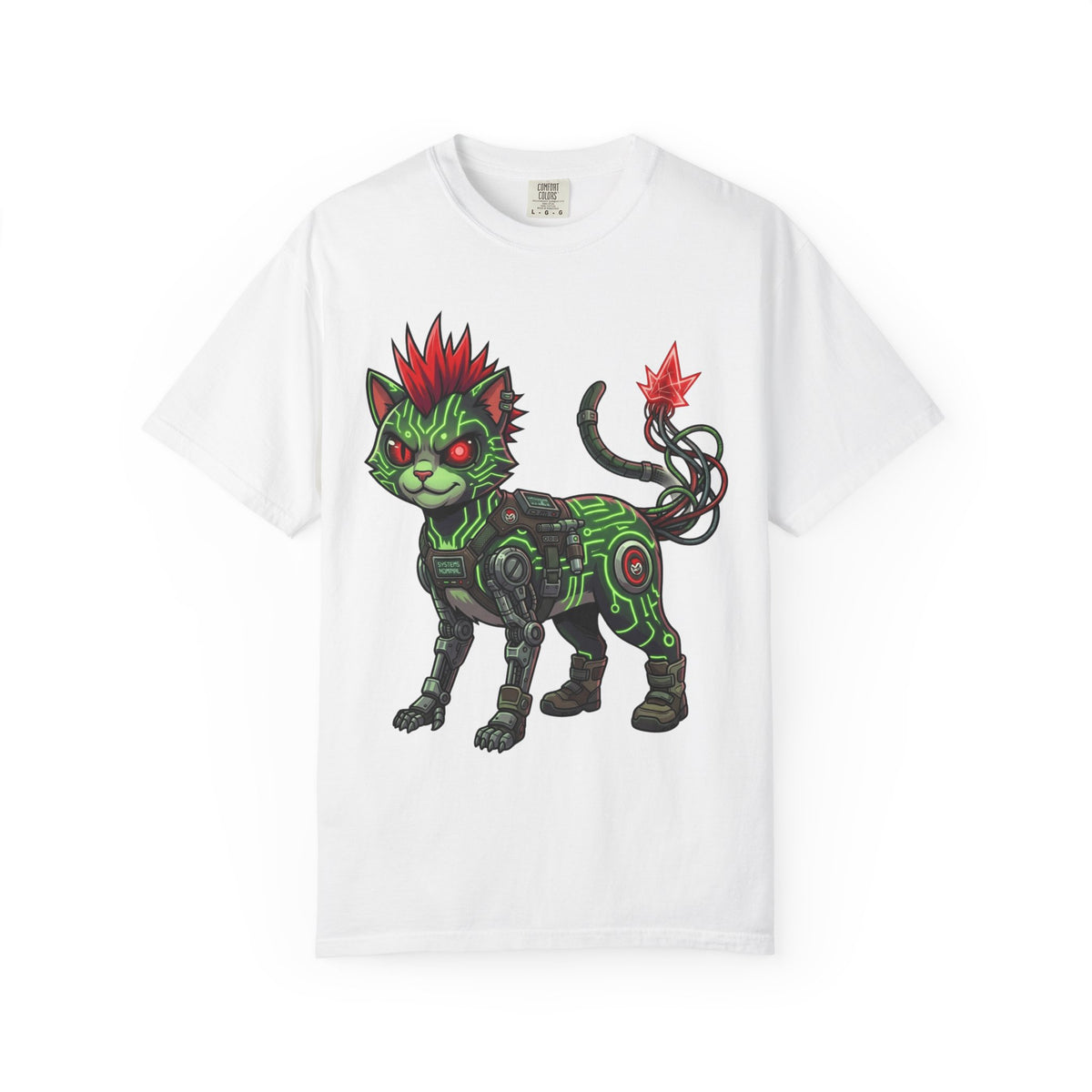 Color: White | Boots Unisex Garment-Dyed Tee