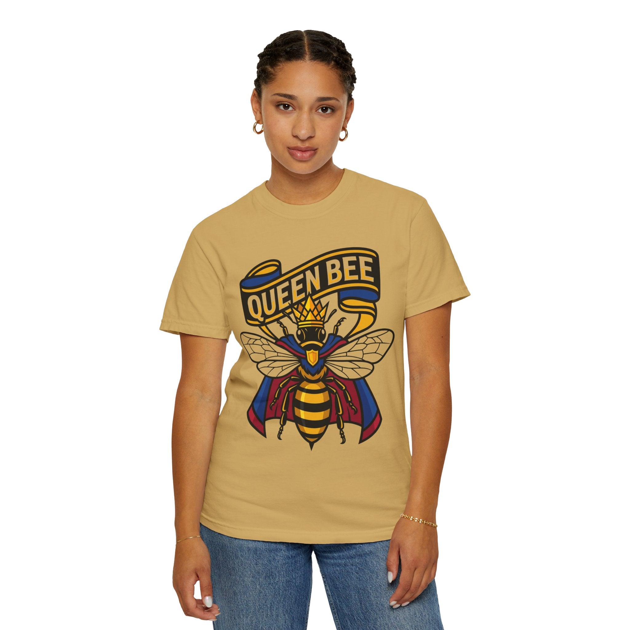 "Queen Bee" Unisex Garment-Dyed Tee