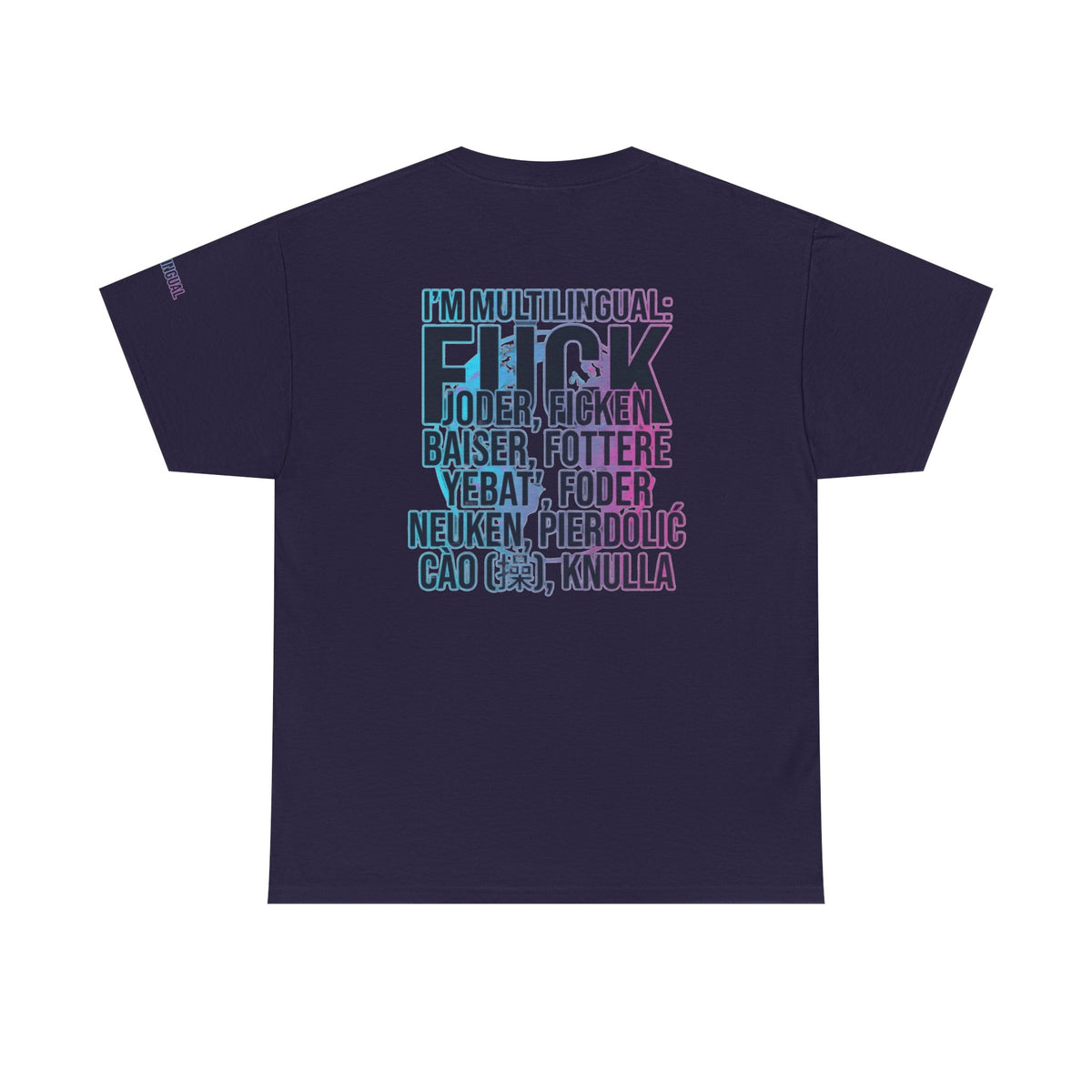 Color: Blackberry | I'm Multilingual Premium Graphic Tee